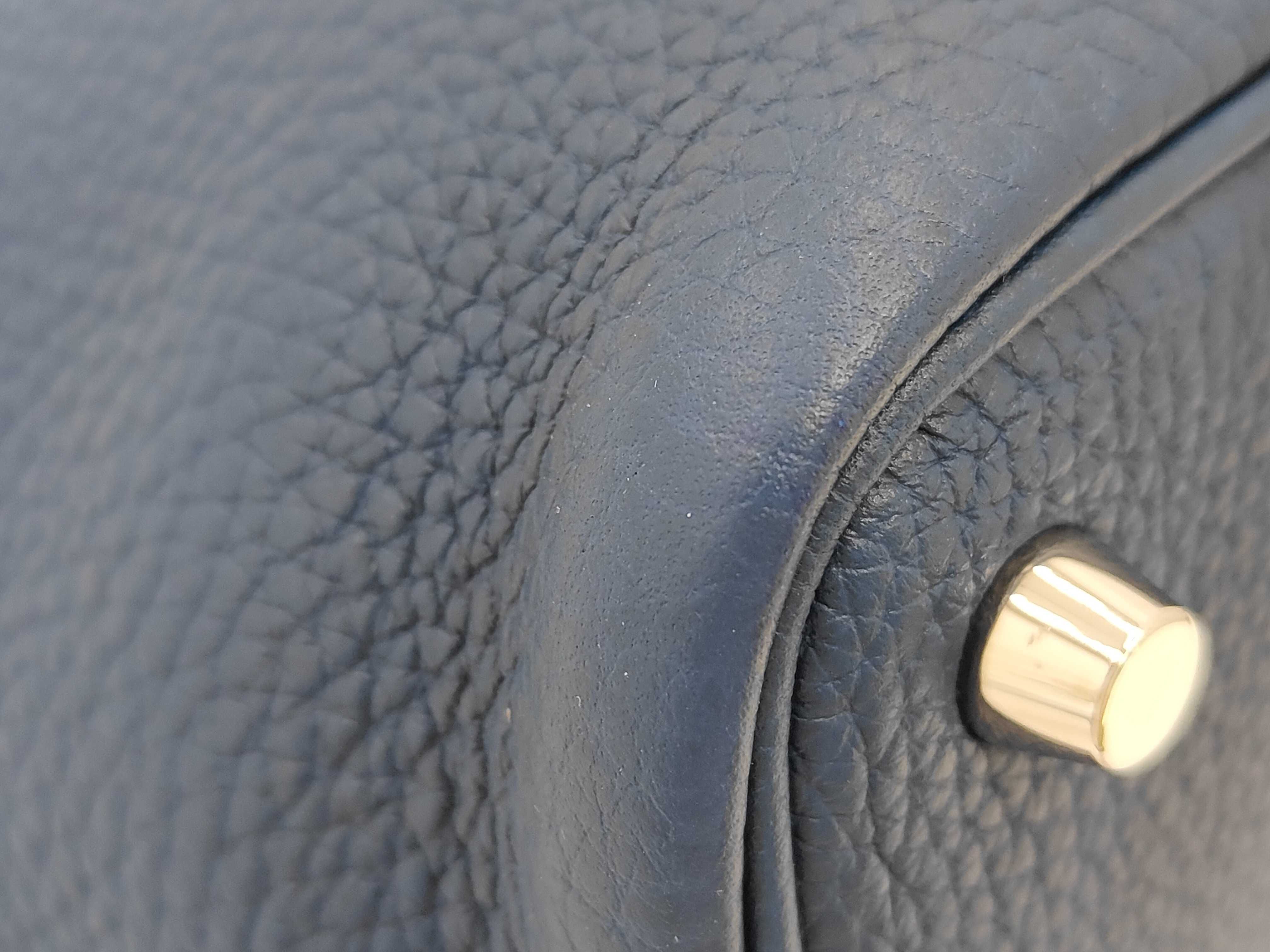 Picotin Lock PM Casaque/Blue Stamped Y Handbag — view 6
