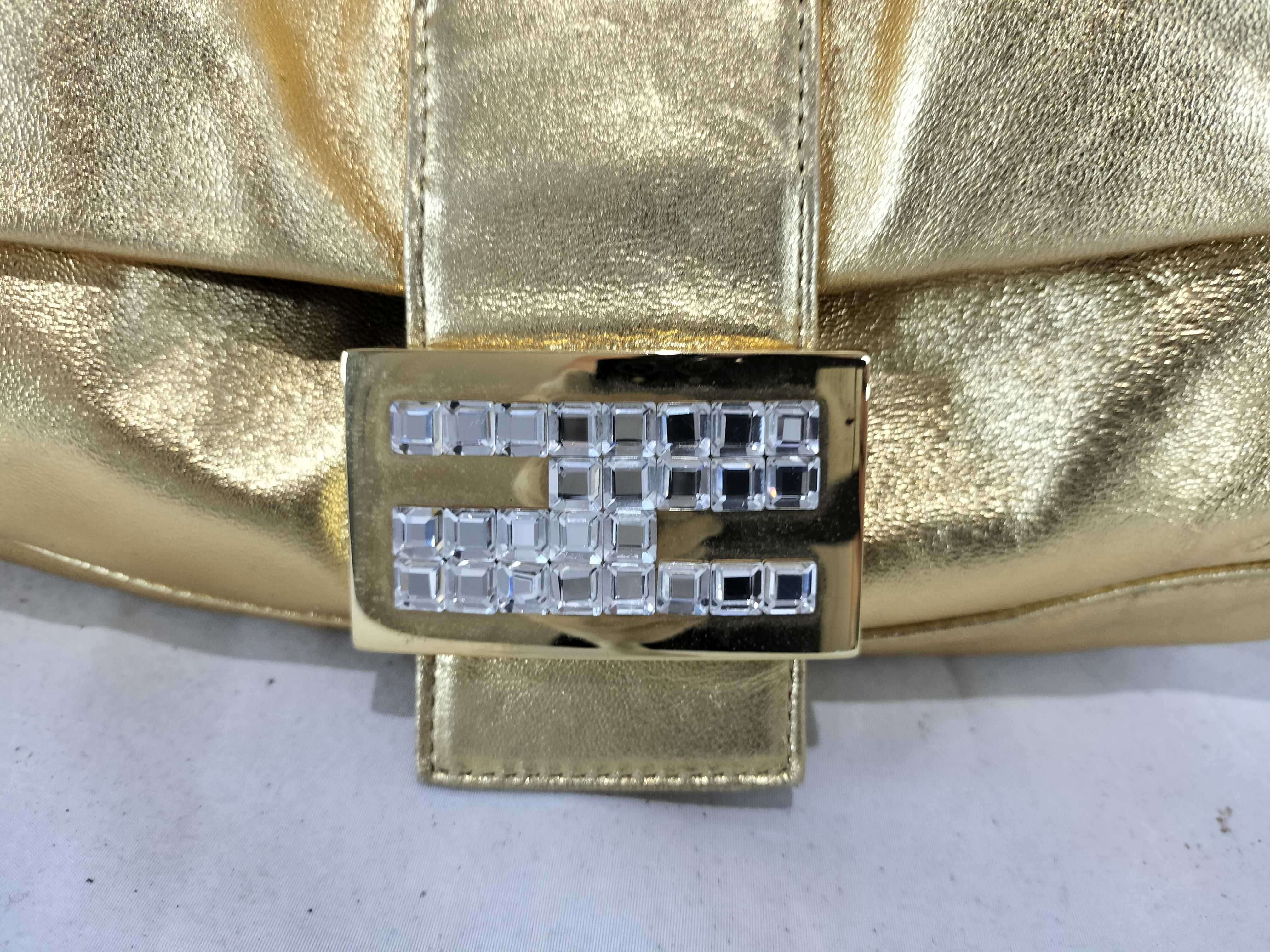Mamma Bucket/One-Shoulder Bag/Light Stone/Metallic/Gold Handbag — view 2