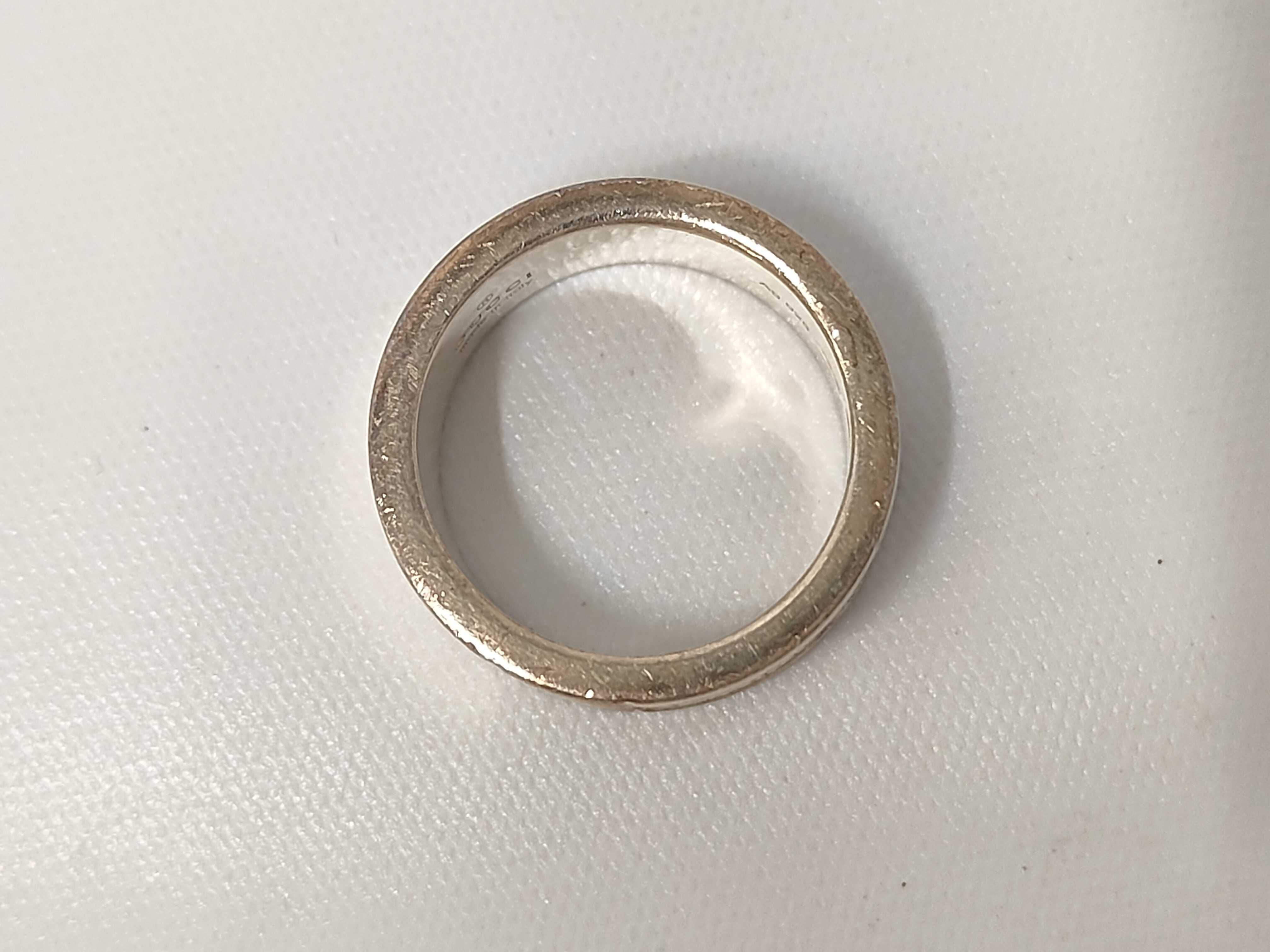 Branded Cutout G Sterling Silver 925 Ring — view 4