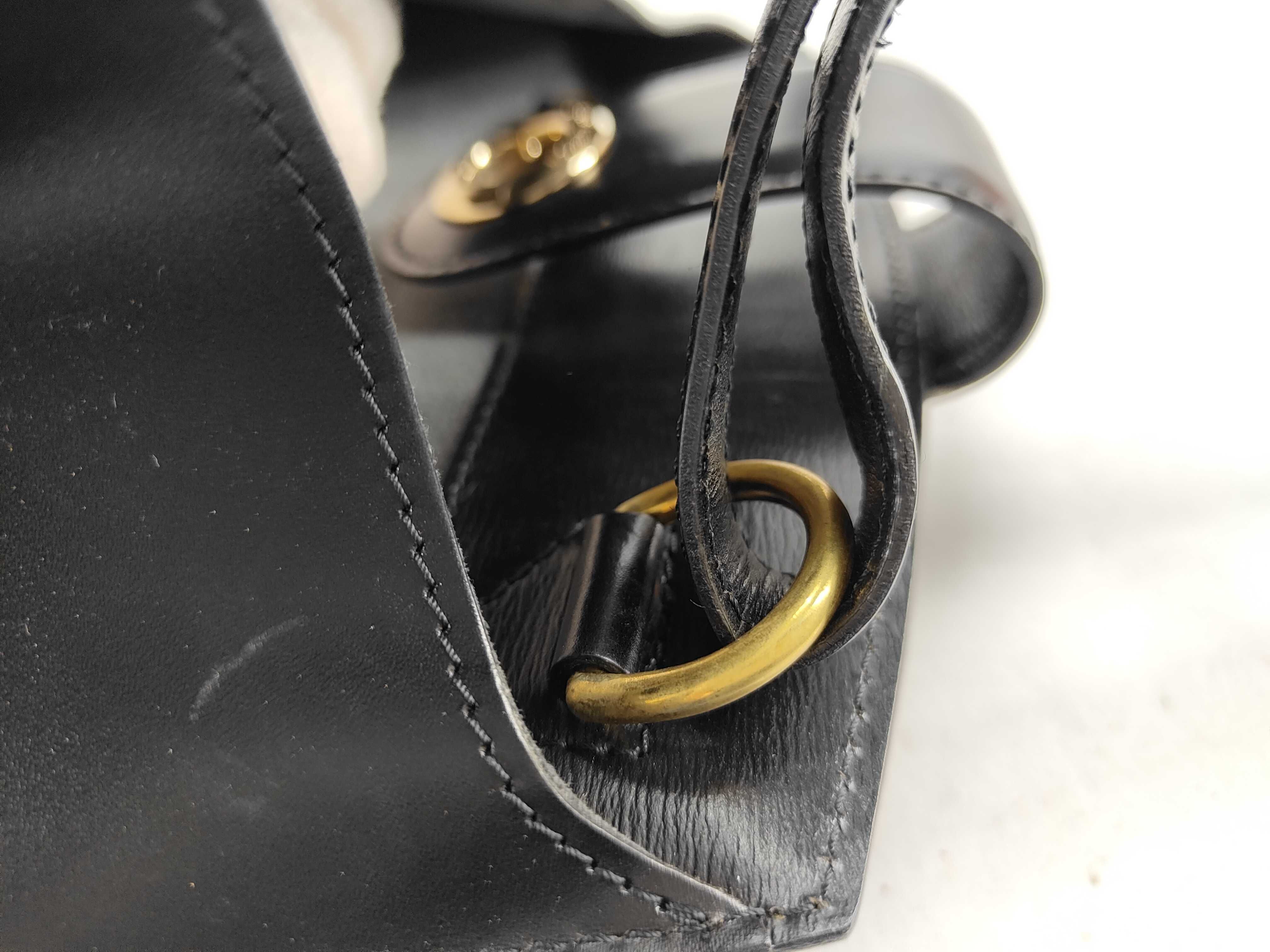 Epi LV Cluny Black Shoulder Bag — view 5