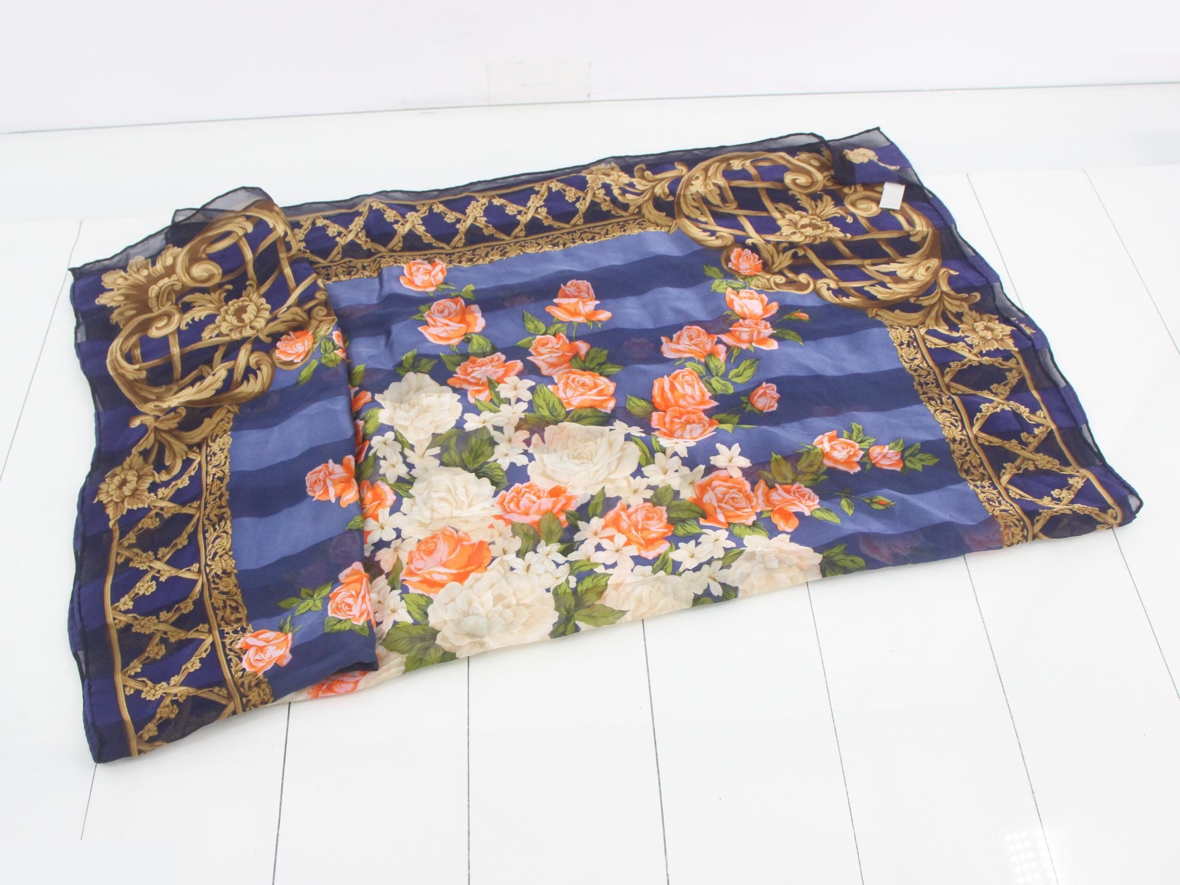 silk scarf, large size — view 3