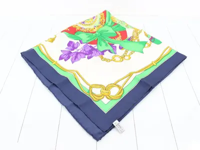 100% Silk Scarf with Tag