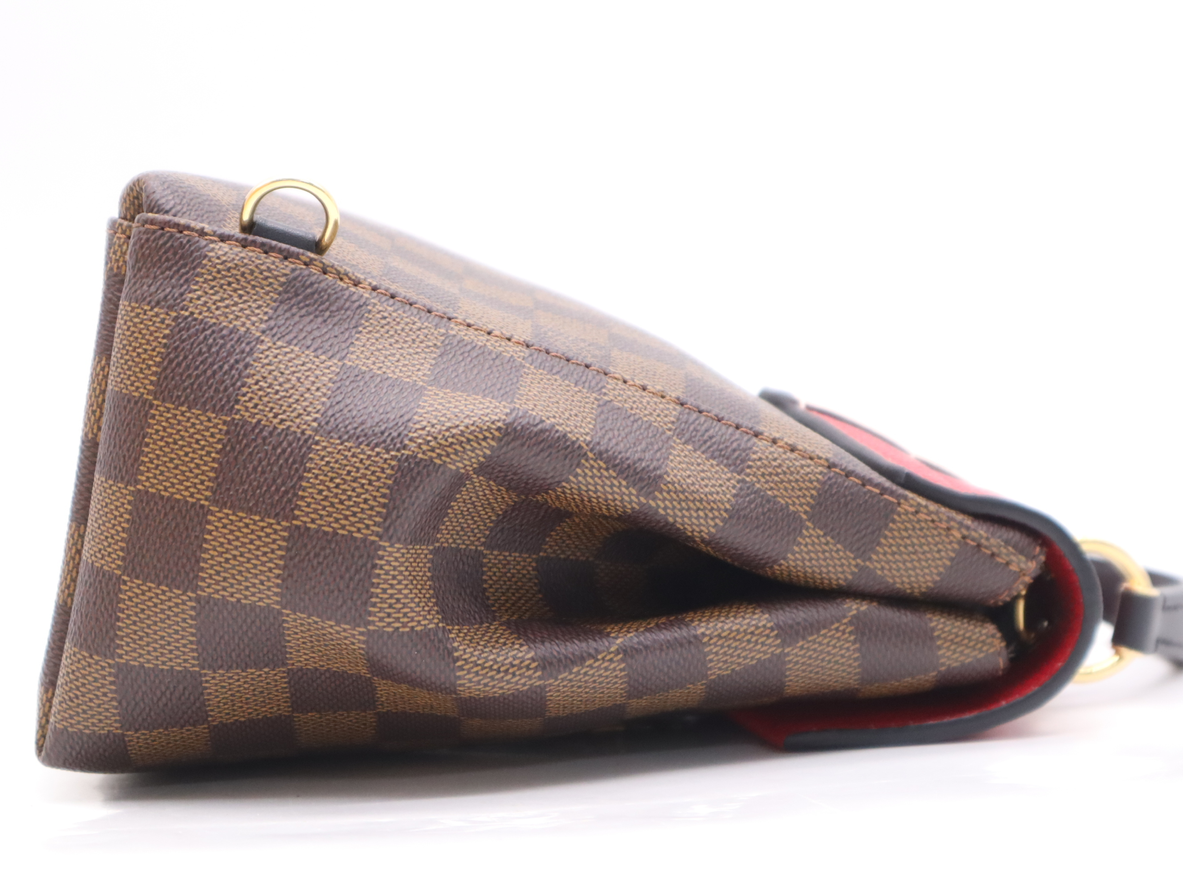 N40104 Damier Crampton Backpack Cerise, with 2 shoulder straps, box, and dust bag. RFID detected. Handbag. — view 5
