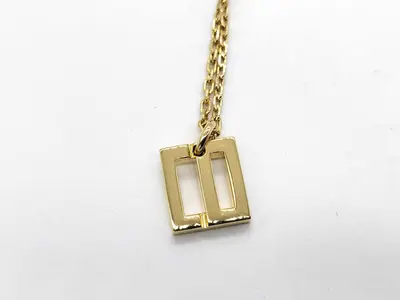 Gold Square Necklace