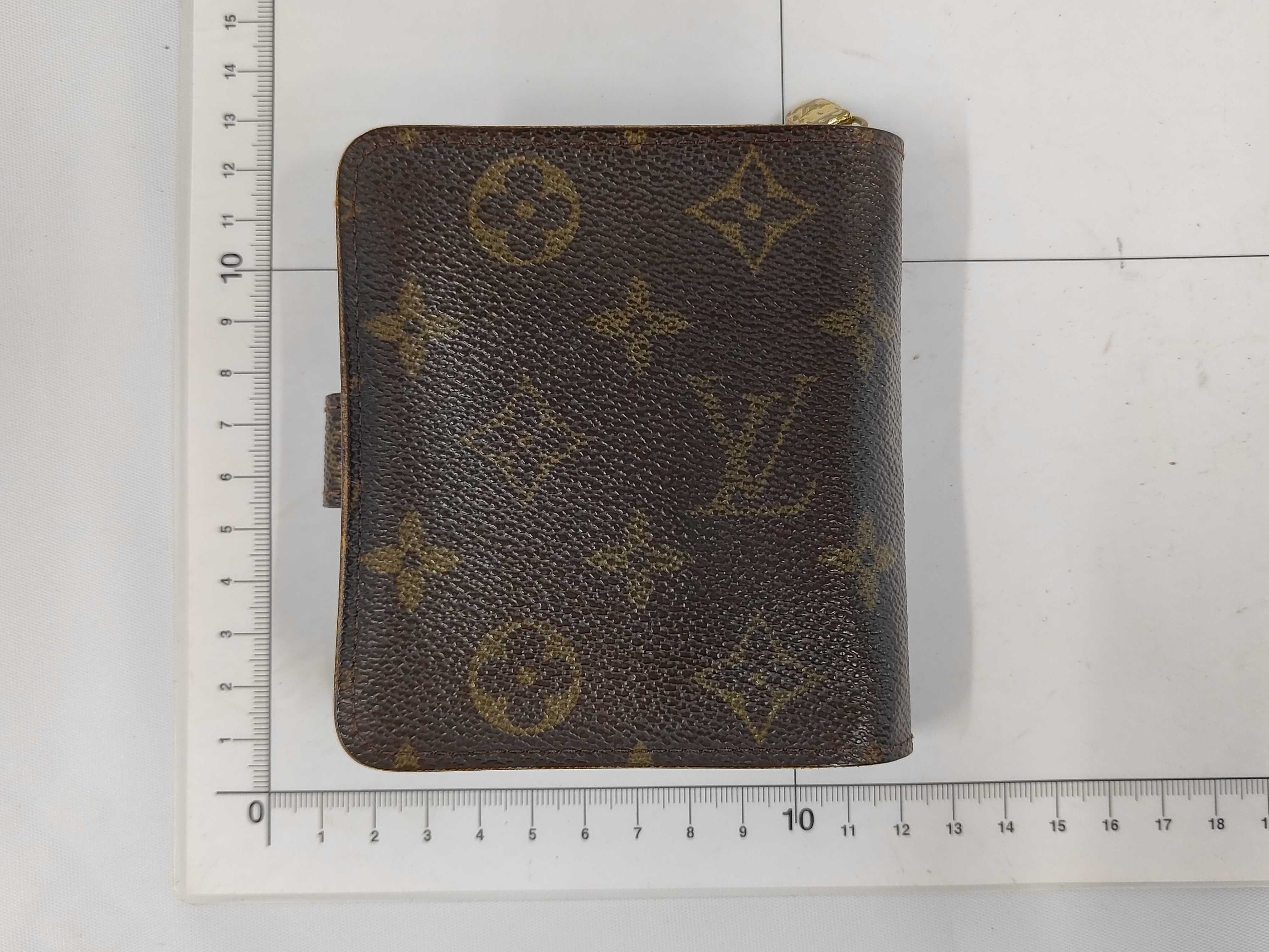 Monogram Compact Zip Folding Wallet — view 2