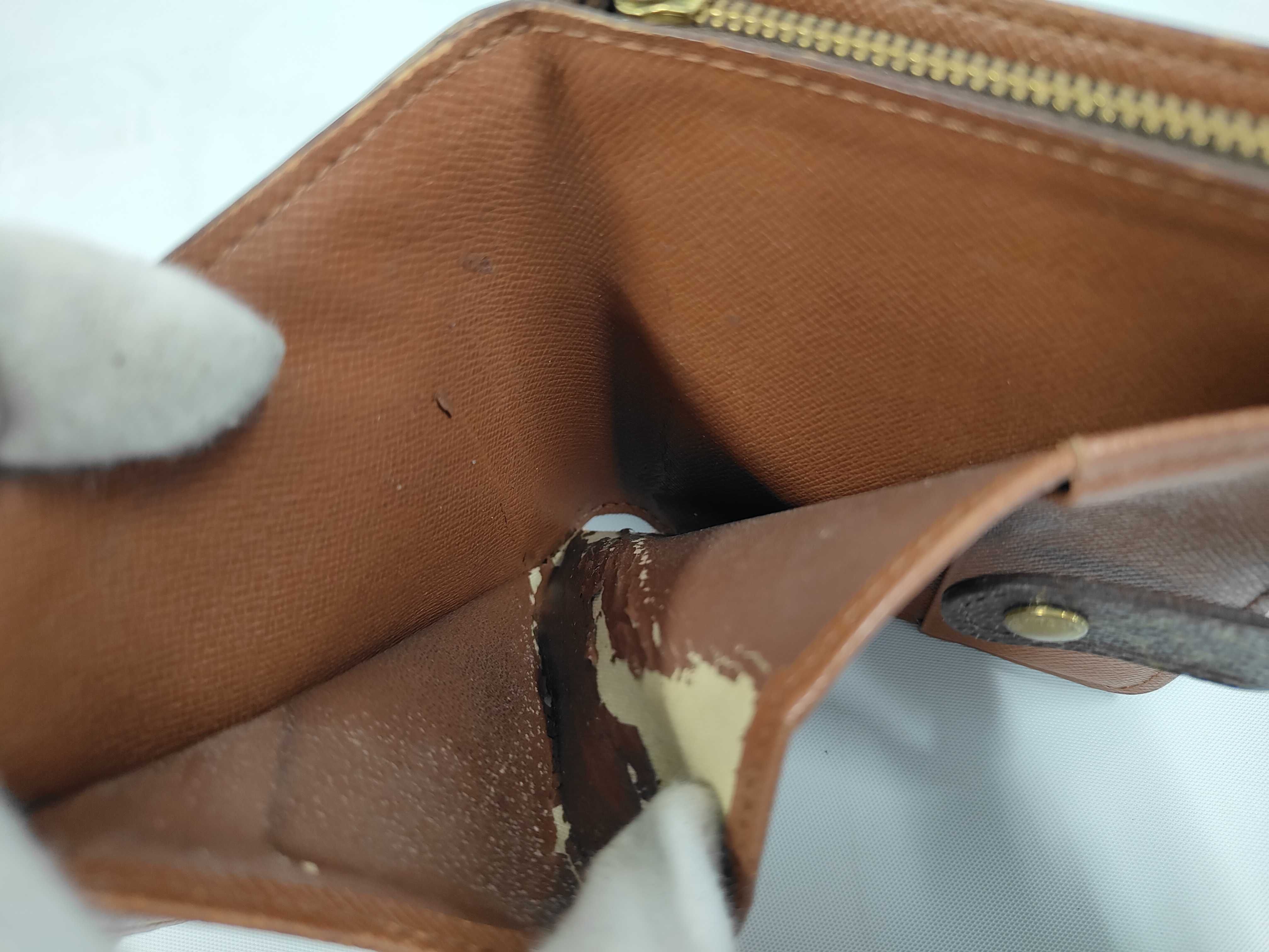 Monogram Compact Zip Folding Wallet — view 8