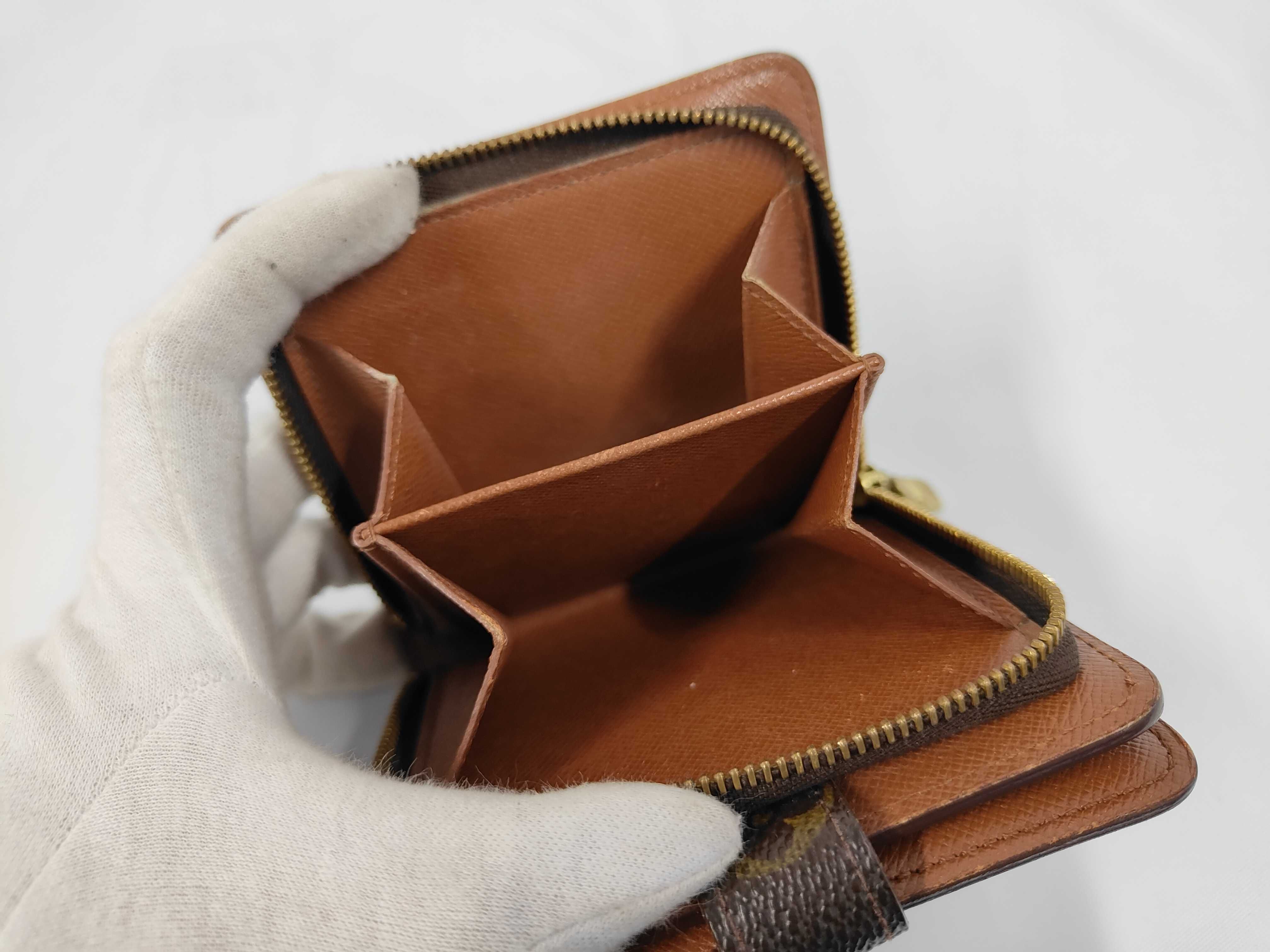 Monogram Compact Zip Folding Wallet — view 9