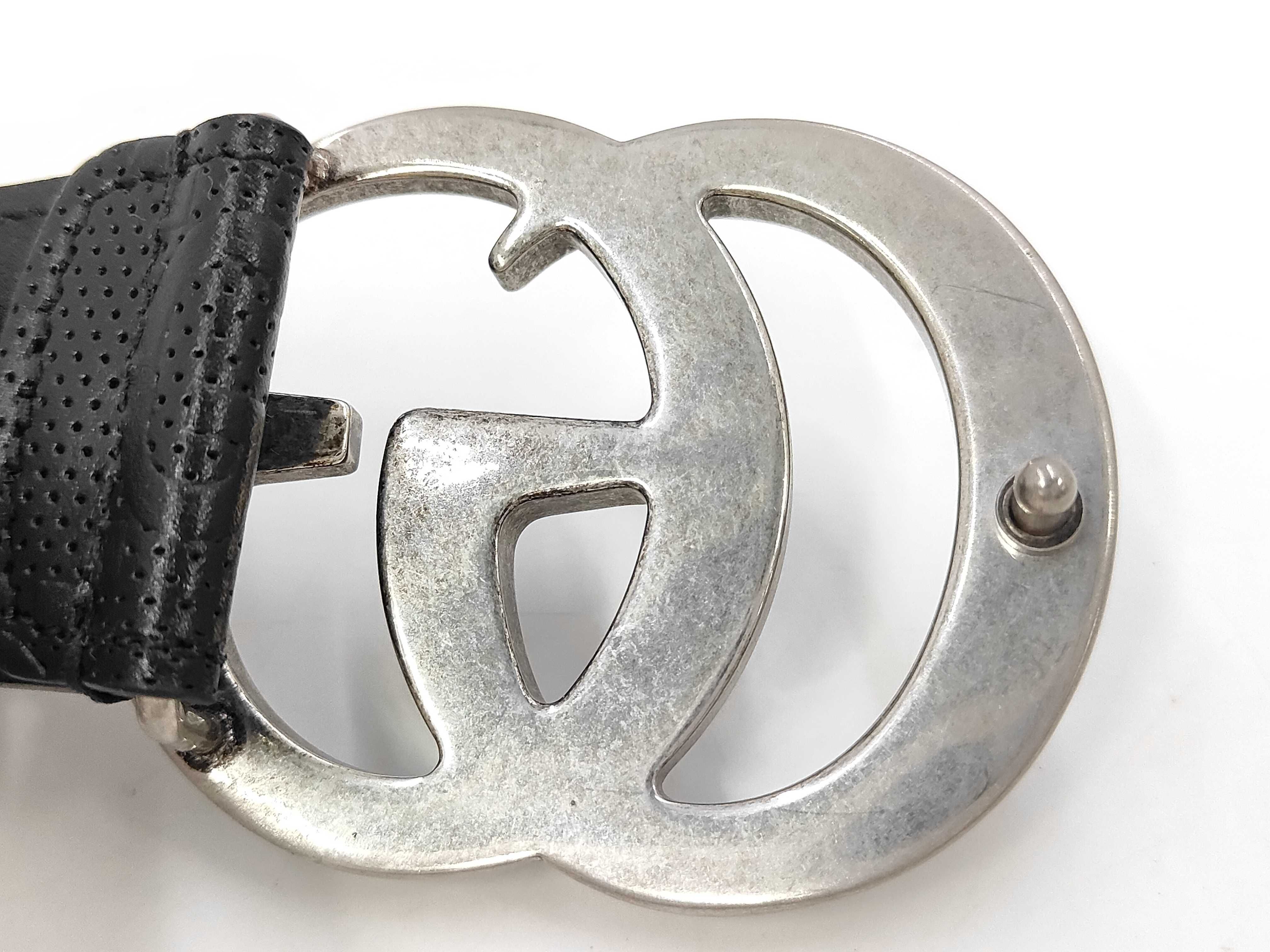 Marmont Belt, Black GG 406831 Belt — view 4
