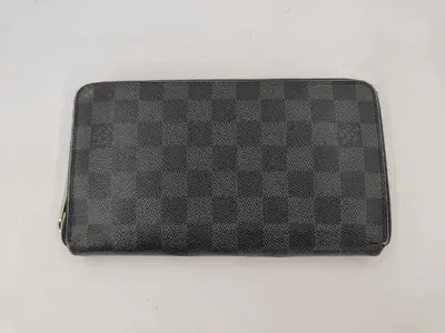 Damier Graphite LV Long Wallet Damier Graphite Wallet