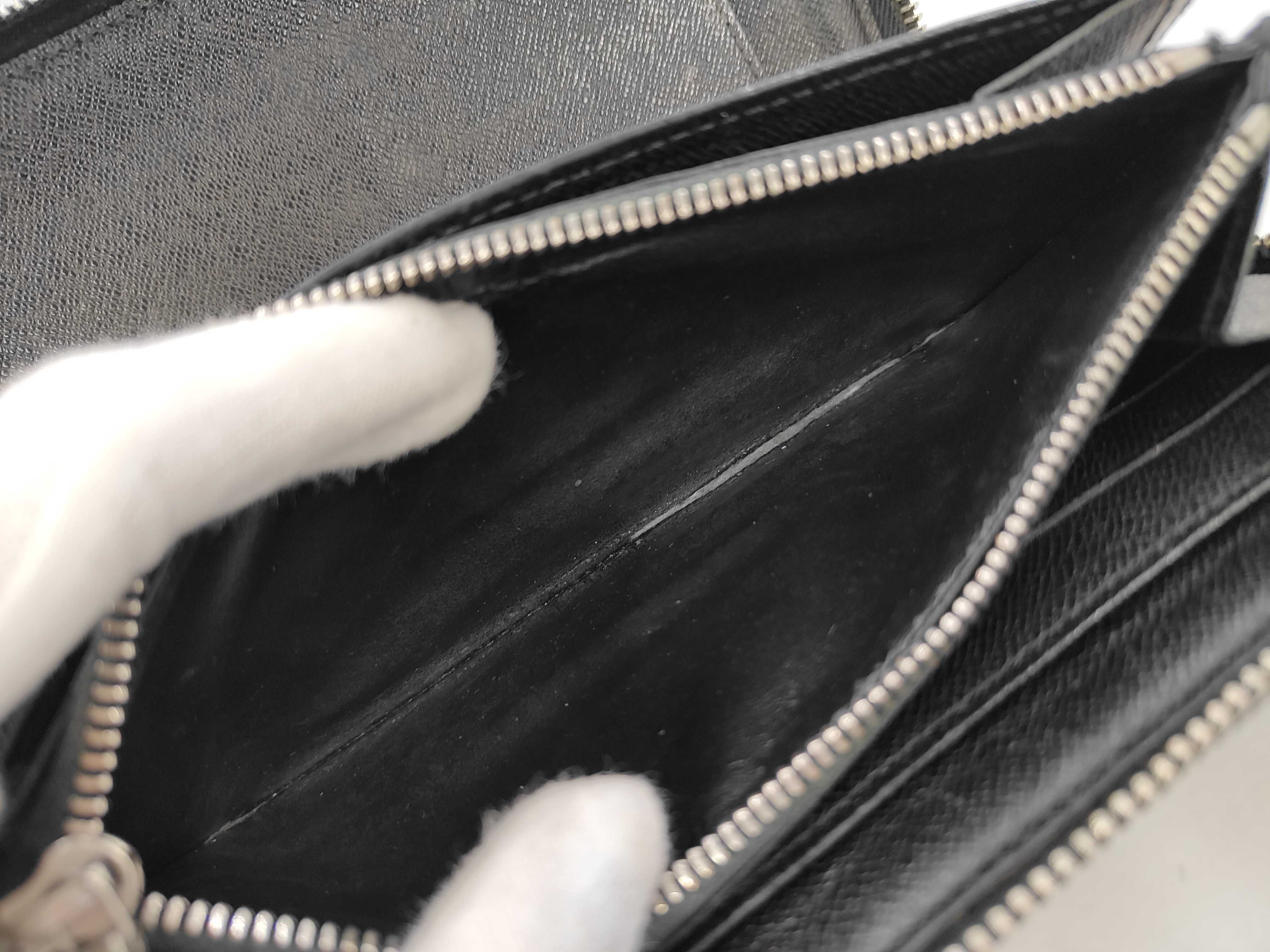 Damier Graphite LV Long Wallet Damier Graphite Wallet — view 11