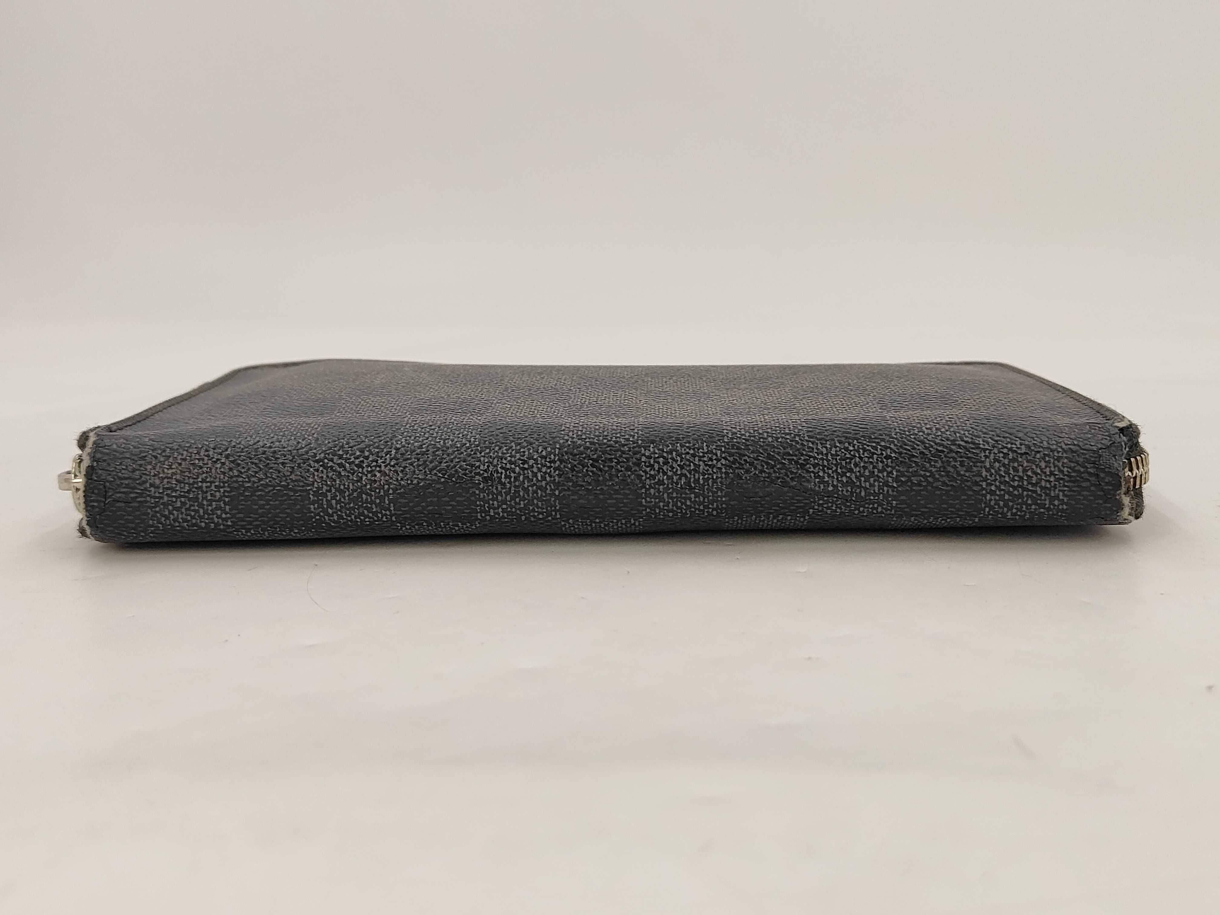 Damier Graphite LV Long Wallet Damier Graphite Wallet — view 3