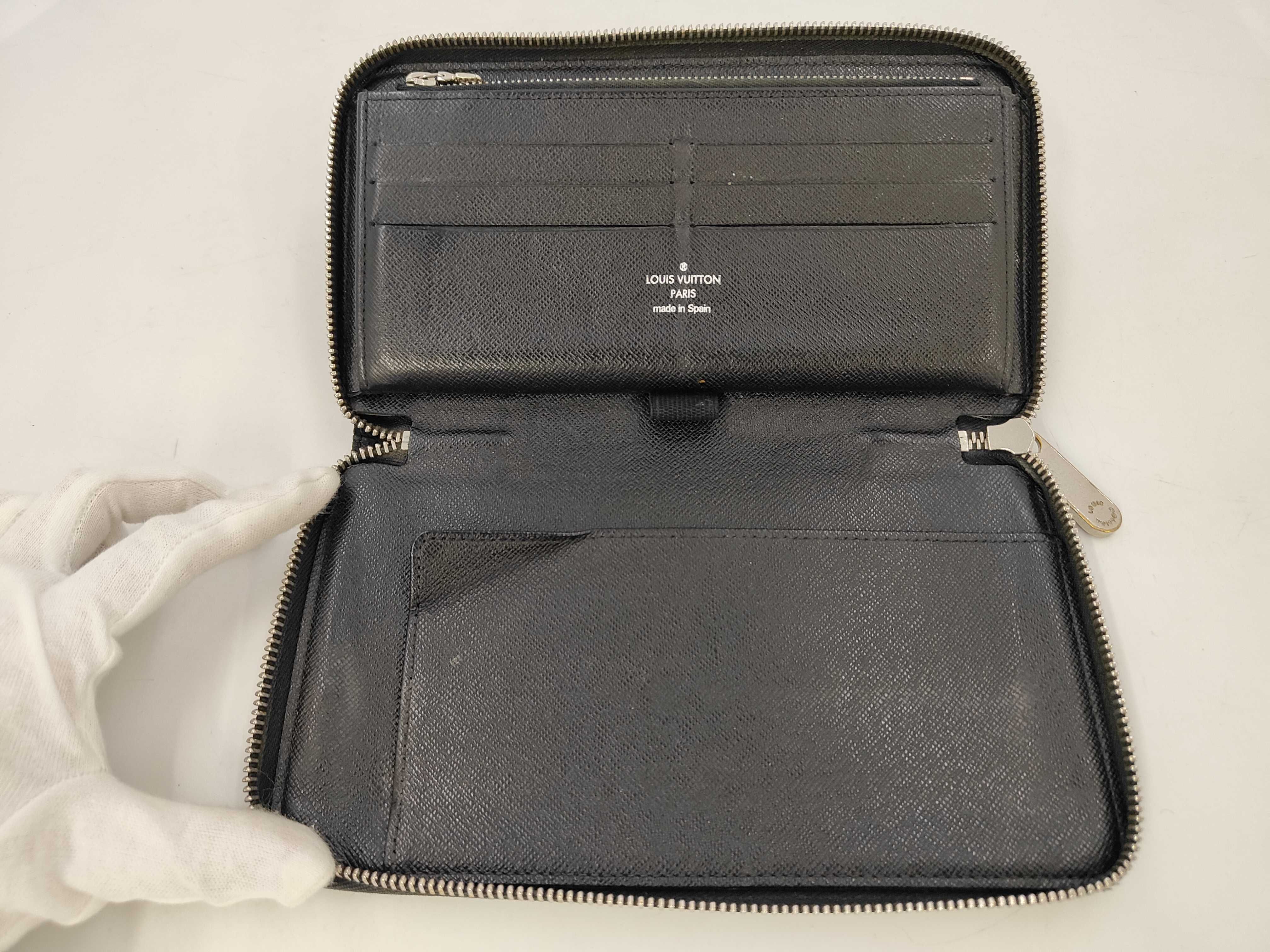 Damier Graphite LV Long Wallet Damier Graphite Wallet — view 8