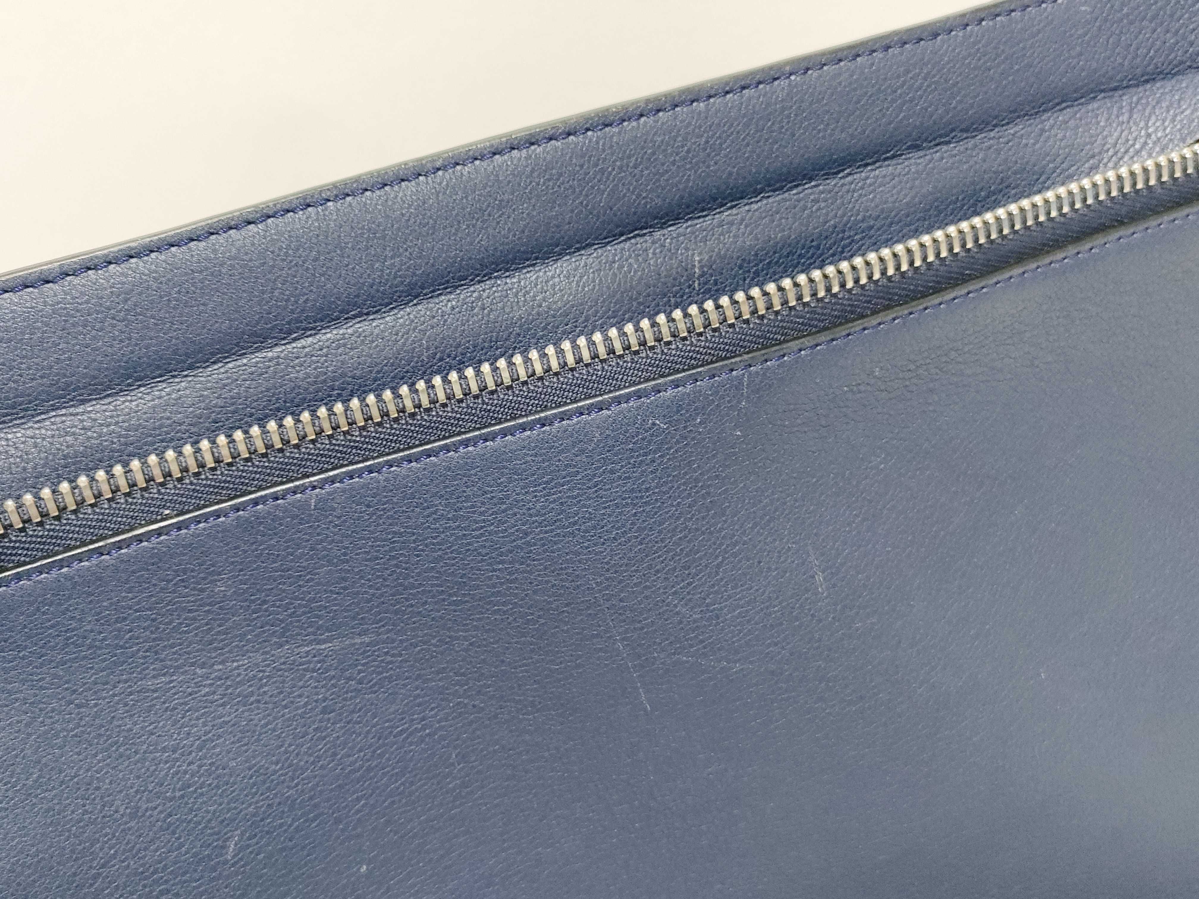 T Messenger Shoulder Bag, Blue — view 13