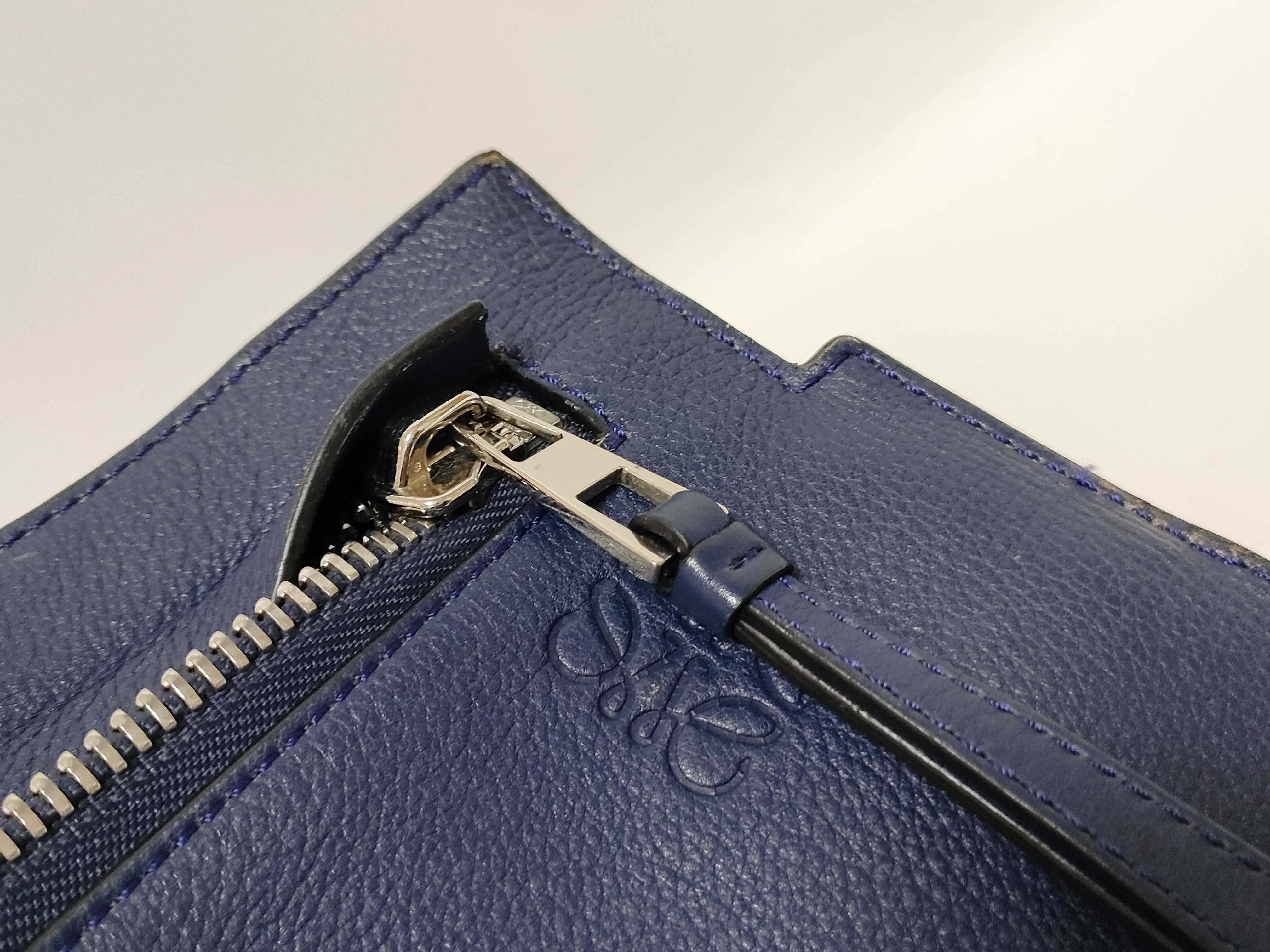 T Messenger Shoulder Bag, Blue — view 14