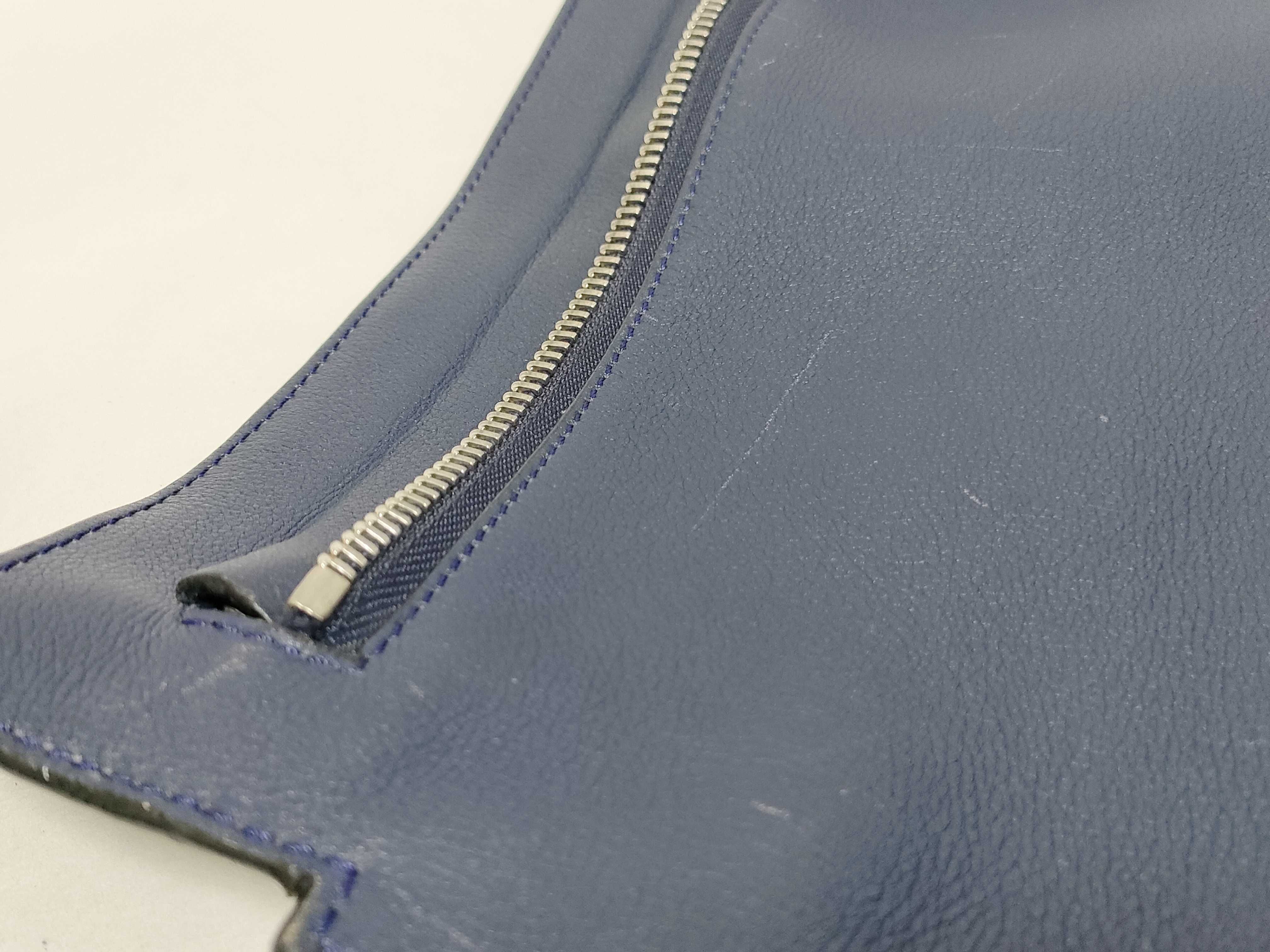 T Messenger Shoulder Bag, Blue — view 15