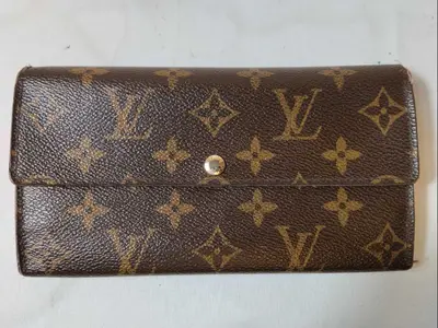 Monogram Portefeuille Sarah Wallet with Initials
