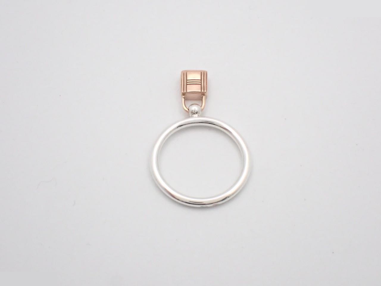 Amulet Cadena Ring, 925/750, #52, 3.2g — view 3