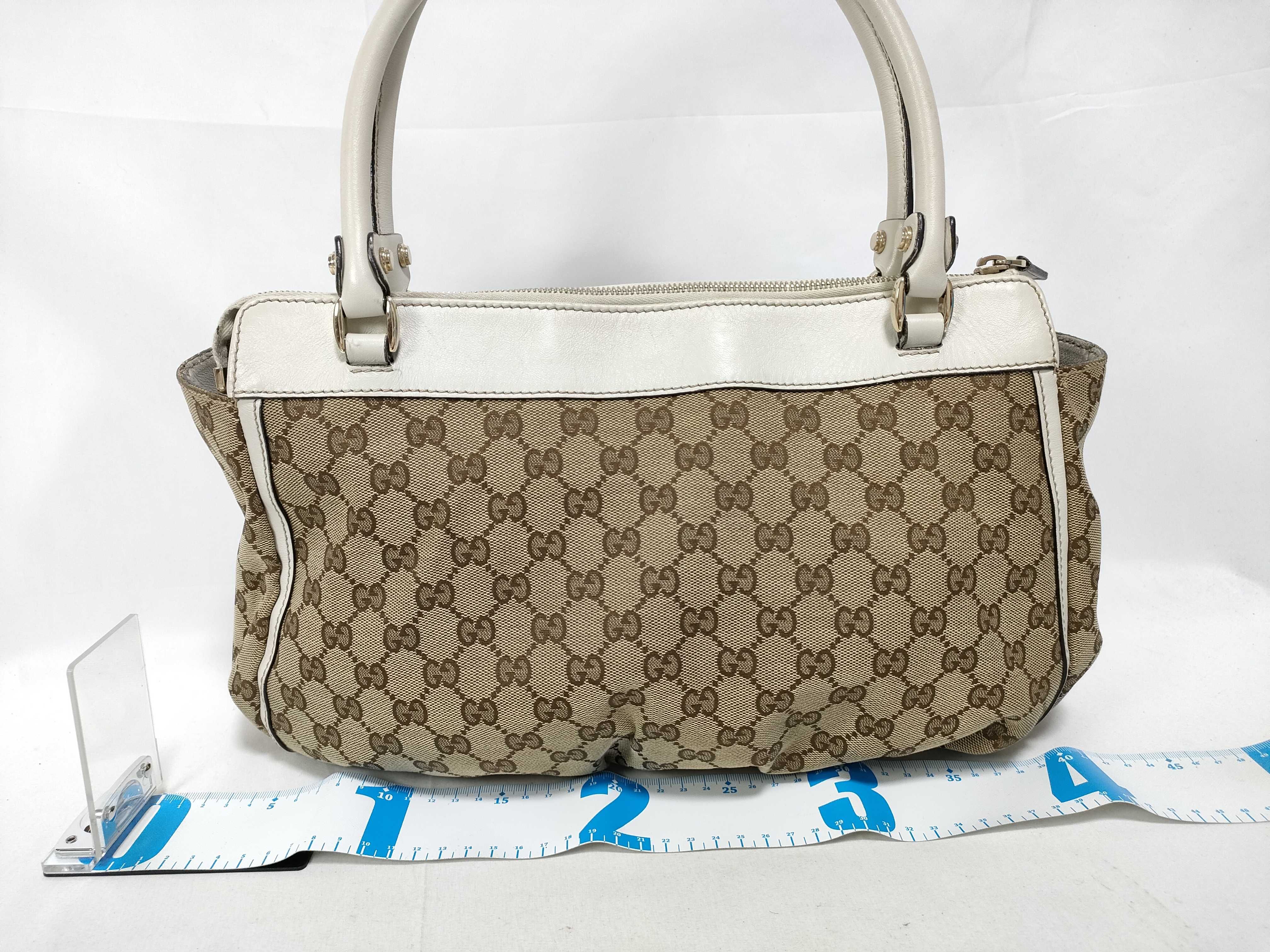 Abbey GG Canvas Tote Bag — view 2