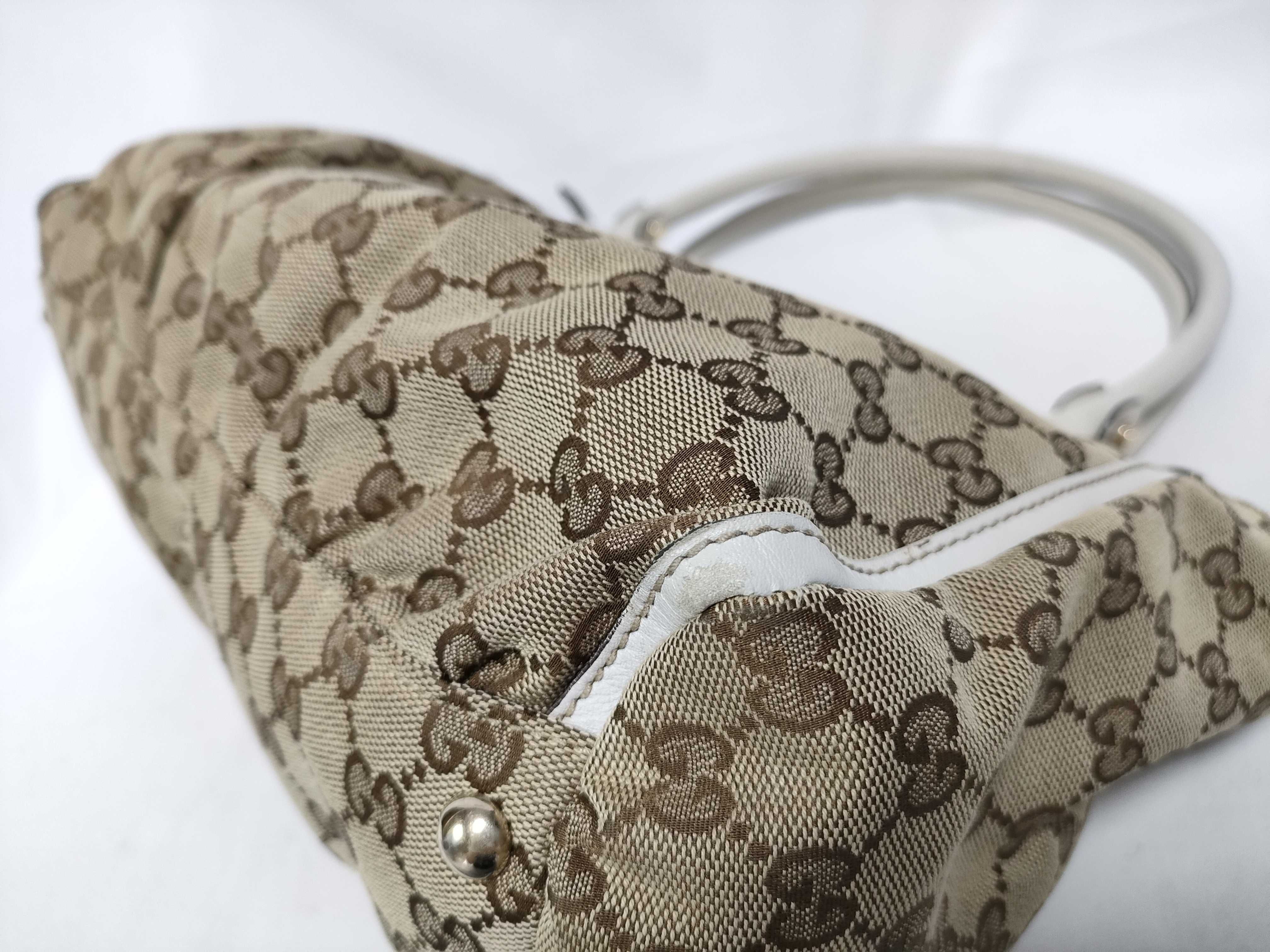 Abbey GG Canvas Tote Bag — view 4