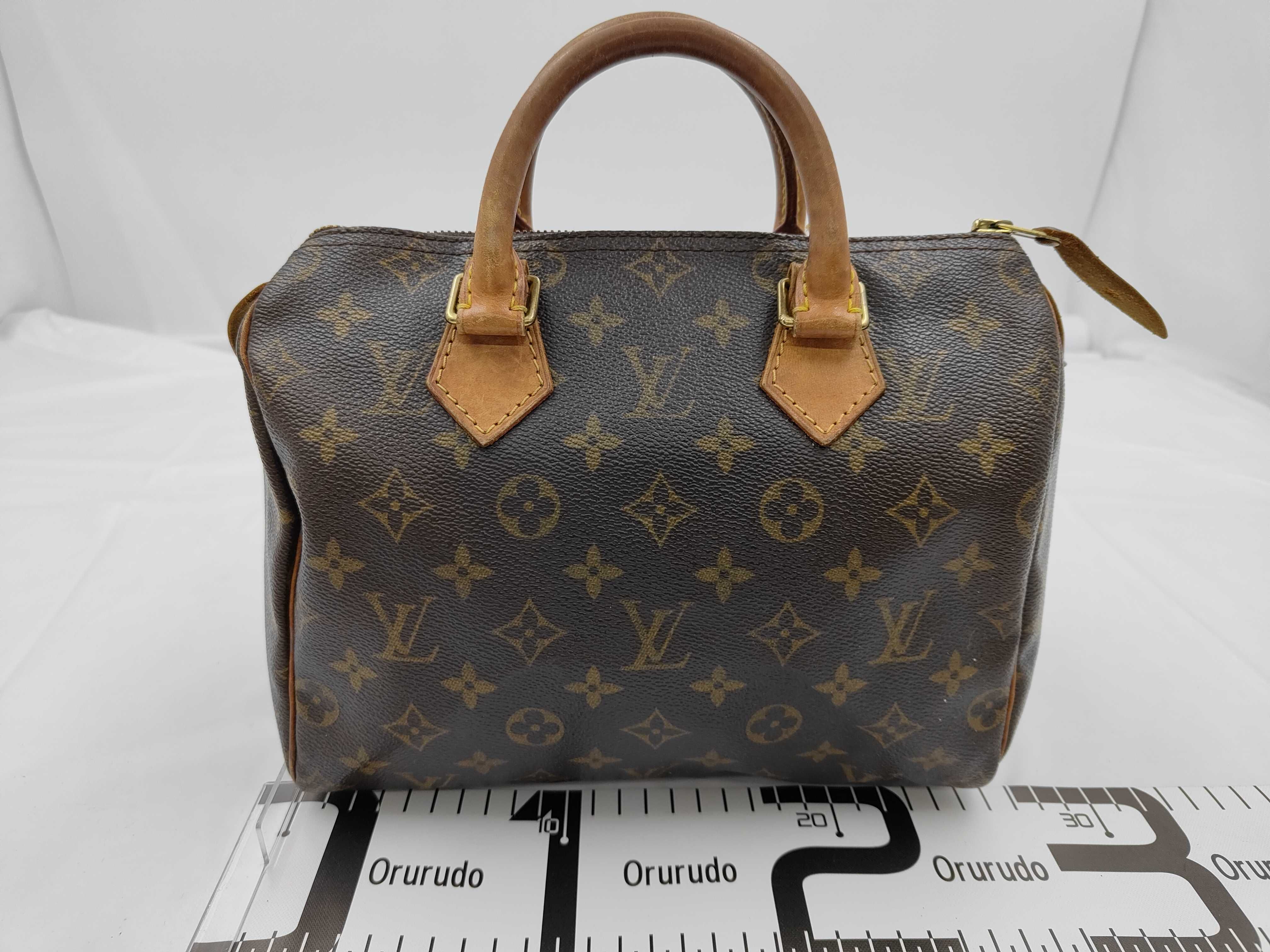Monogram Speedy 25 M41528 Monogram Brown Handbag with Dust Bag (Boston Bag) — view 2