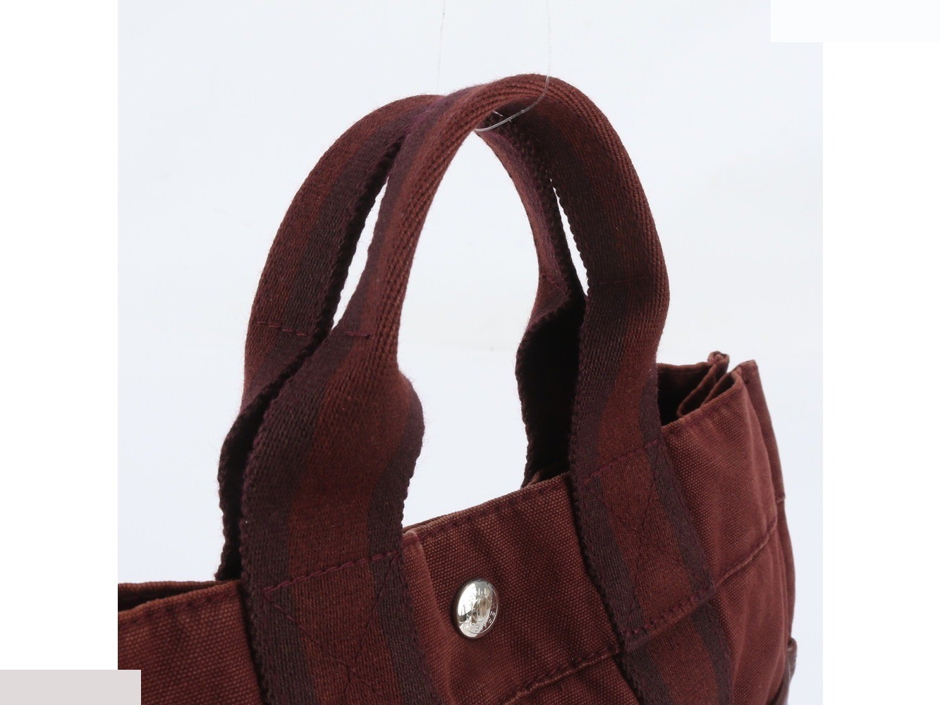 Foolto PM Leather Canvas Tote Bag (Shoulder Bag) — view 2