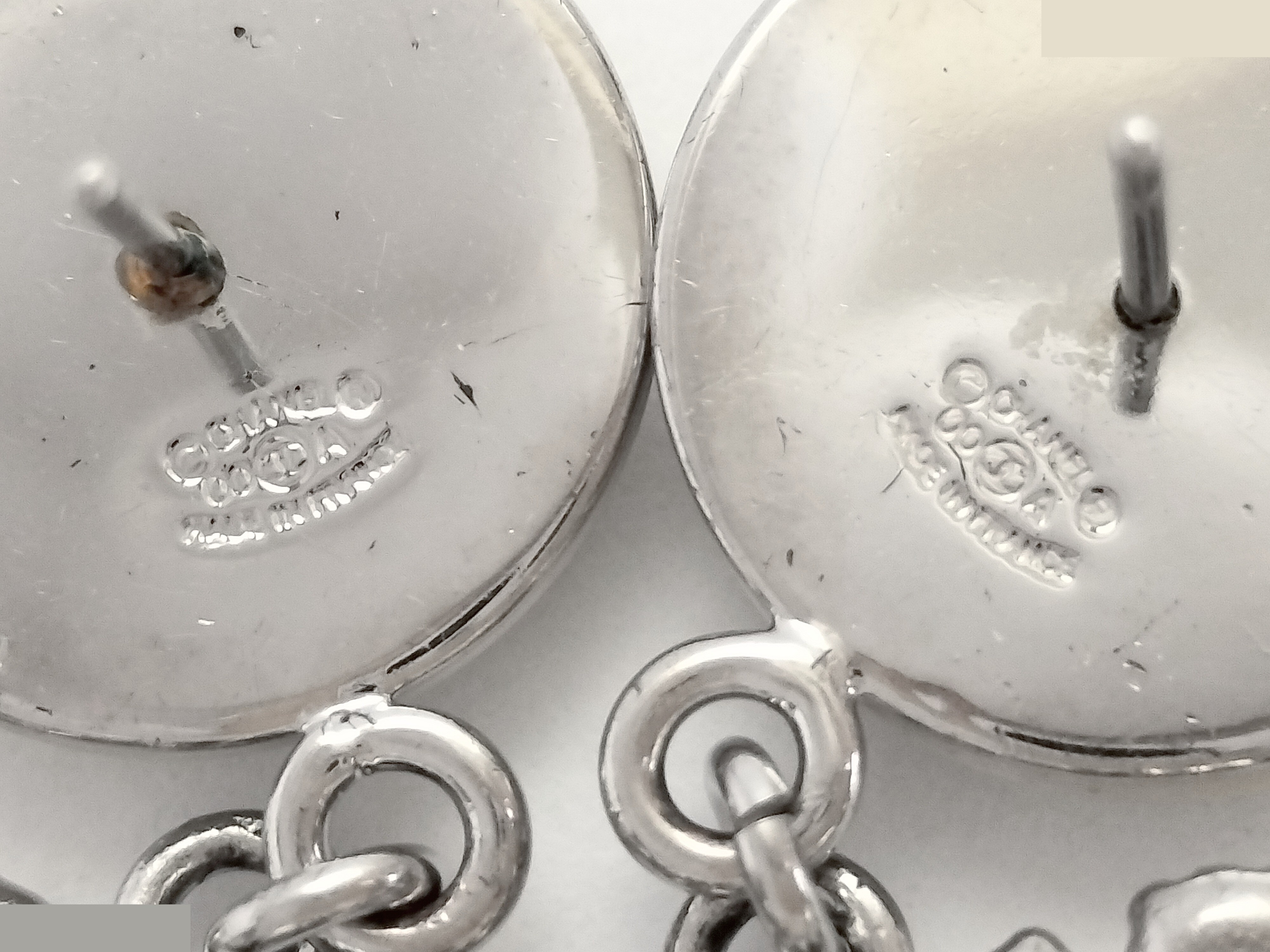 Coco Rhinestone Dangle Earrings 00A — view 2