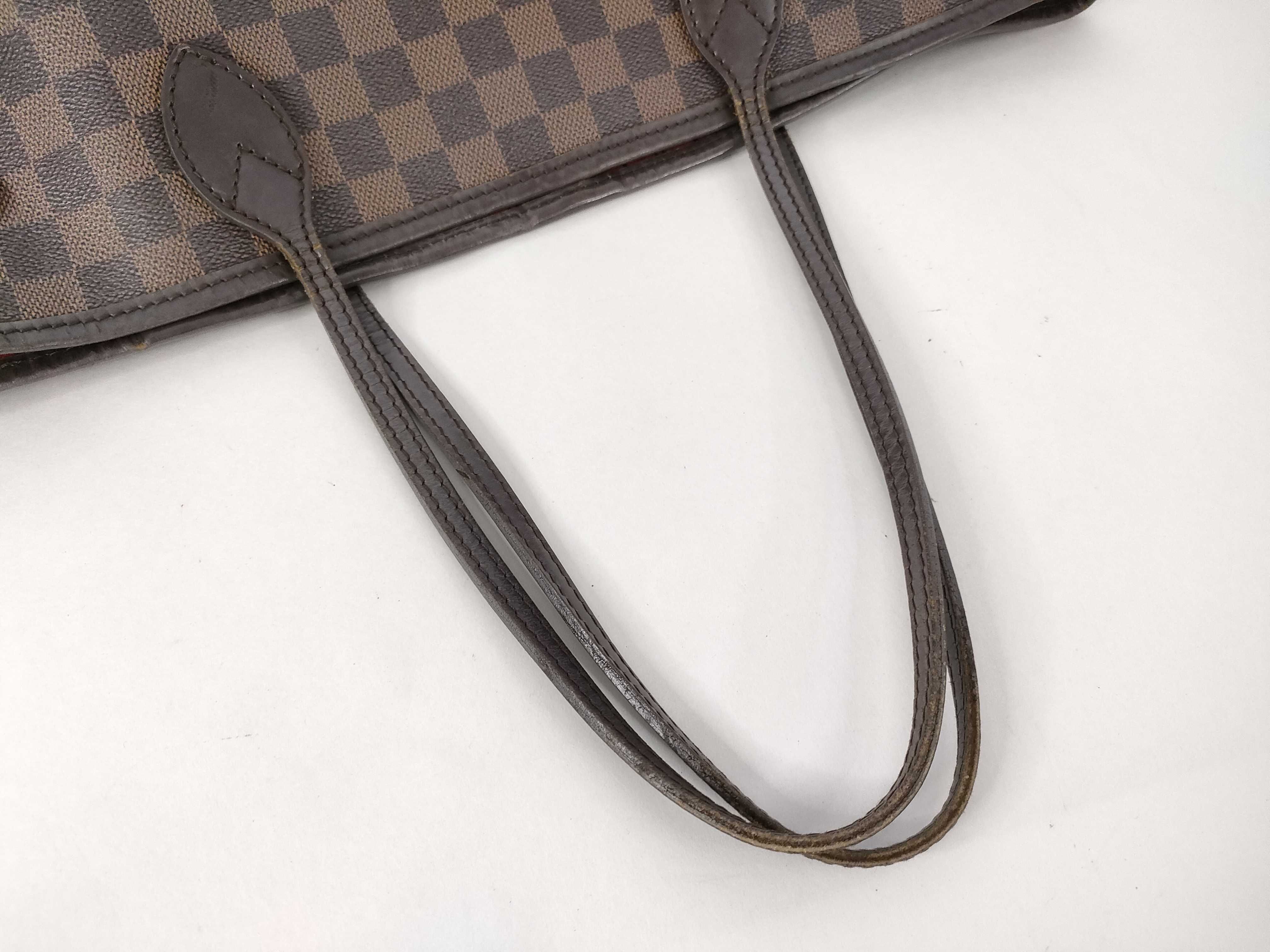 Damier Louis Vuitton Damier Neverfull MM N41358 Tote Bag — view 3