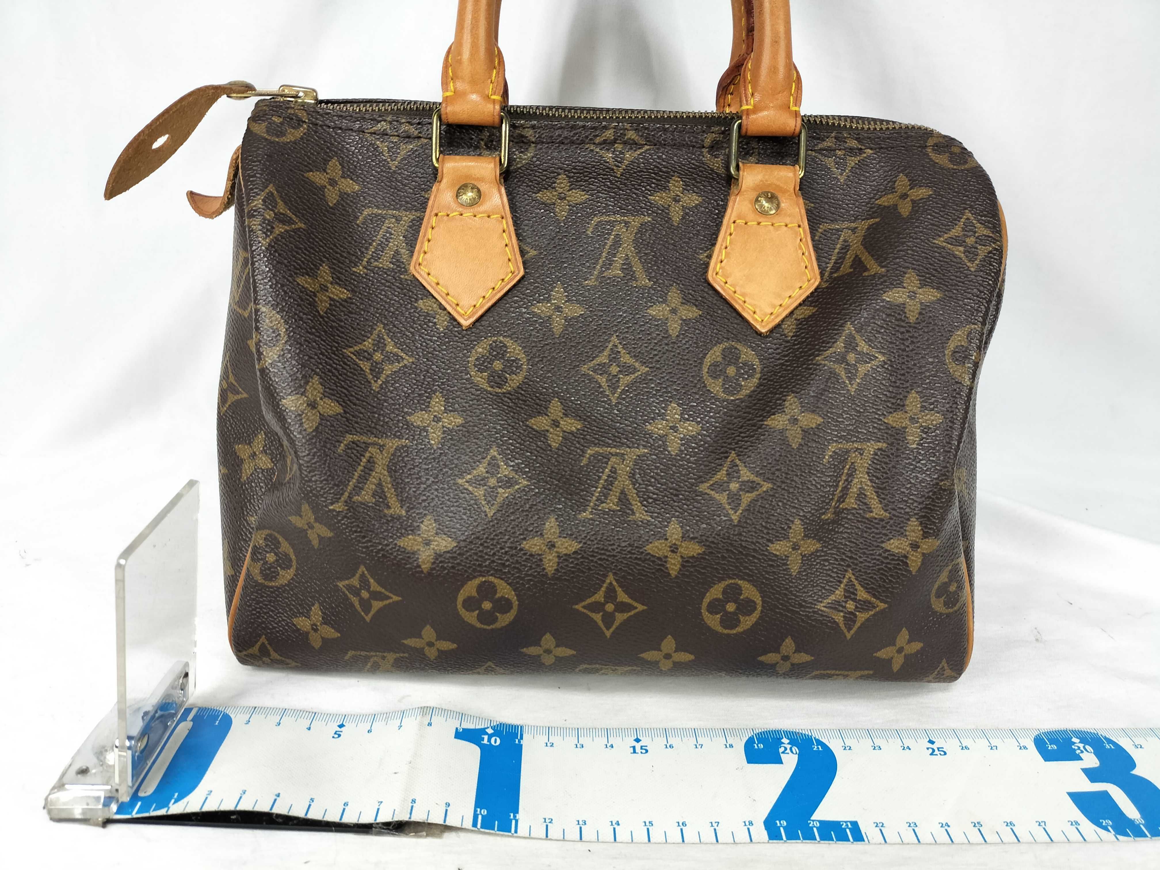 Monogram Louis Vuitton Speedy 25 M41109 Handbag — view 2