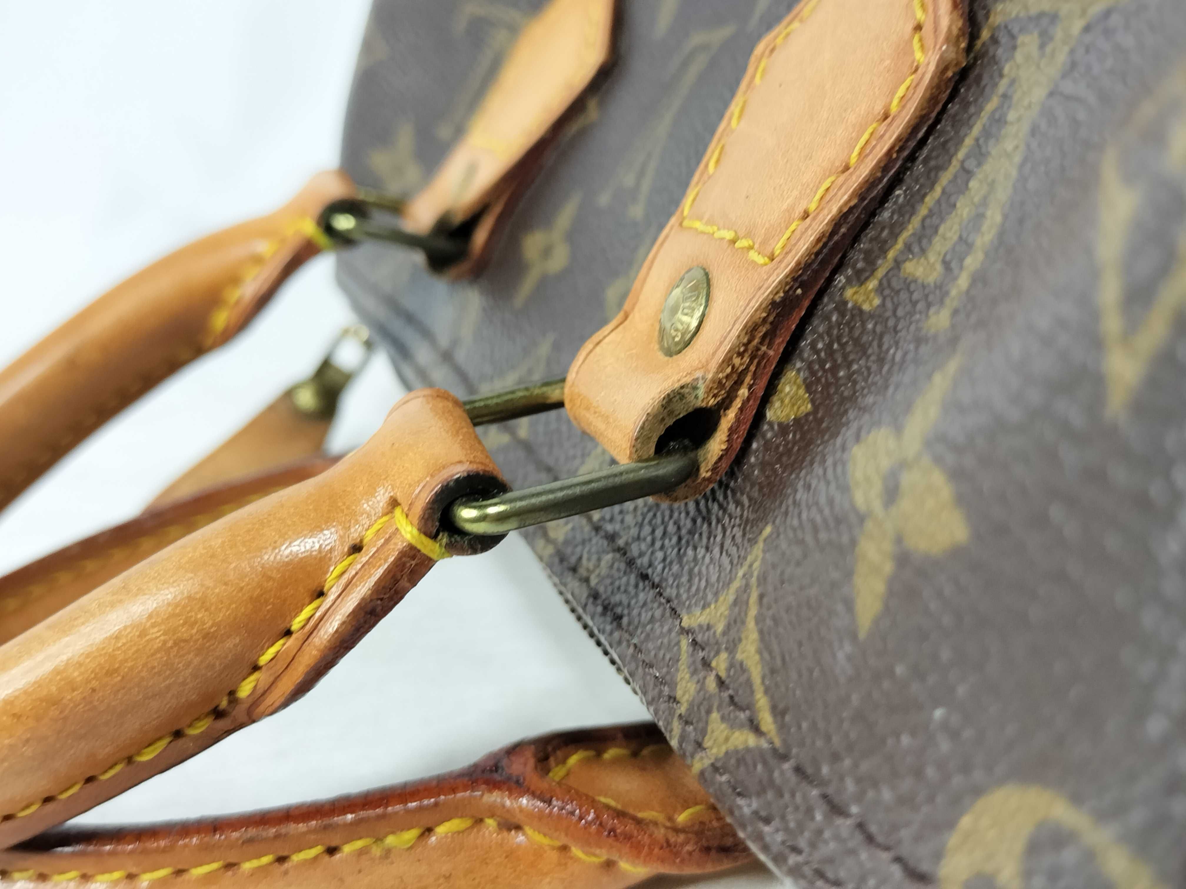 Monogram Louis Vuitton Speedy 25 M41109 Handbag — view 5