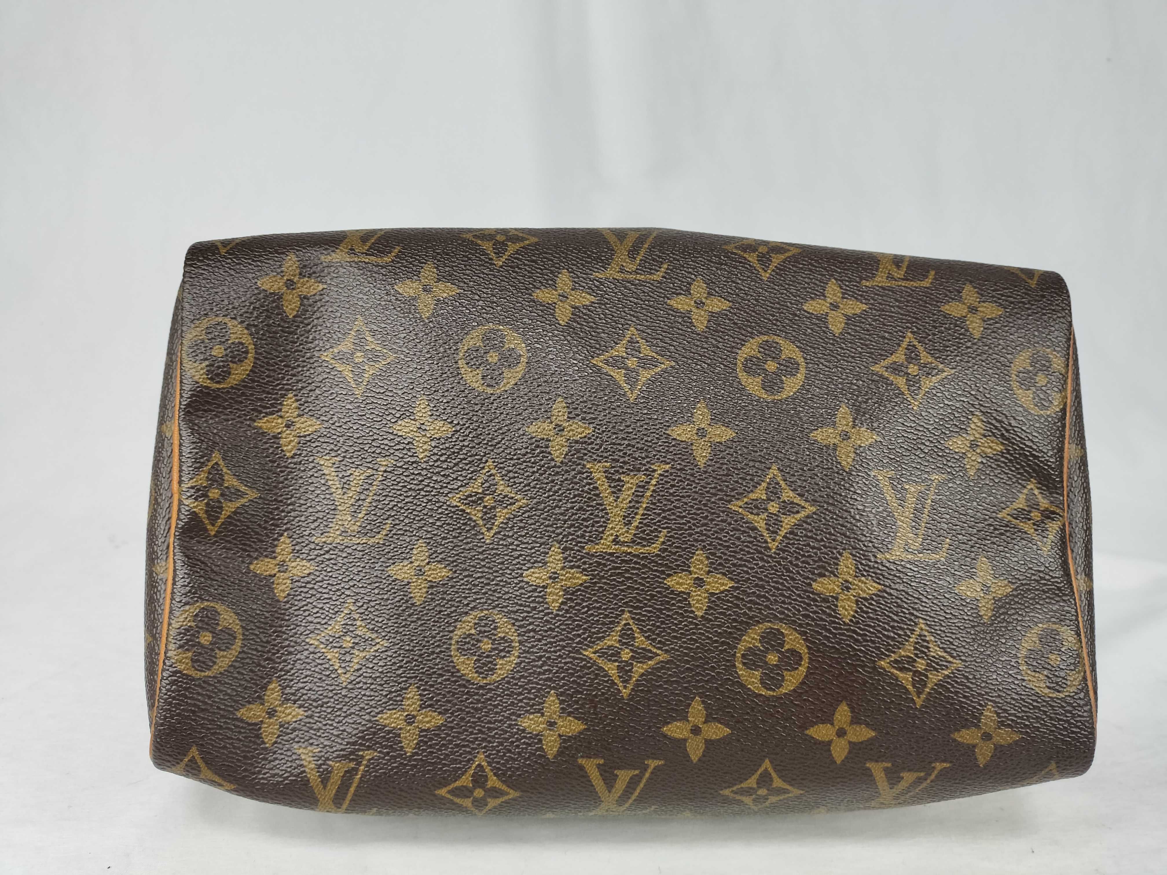 Monogram Louis Vuitton Speedy 25 M41109 Handbag — view 8