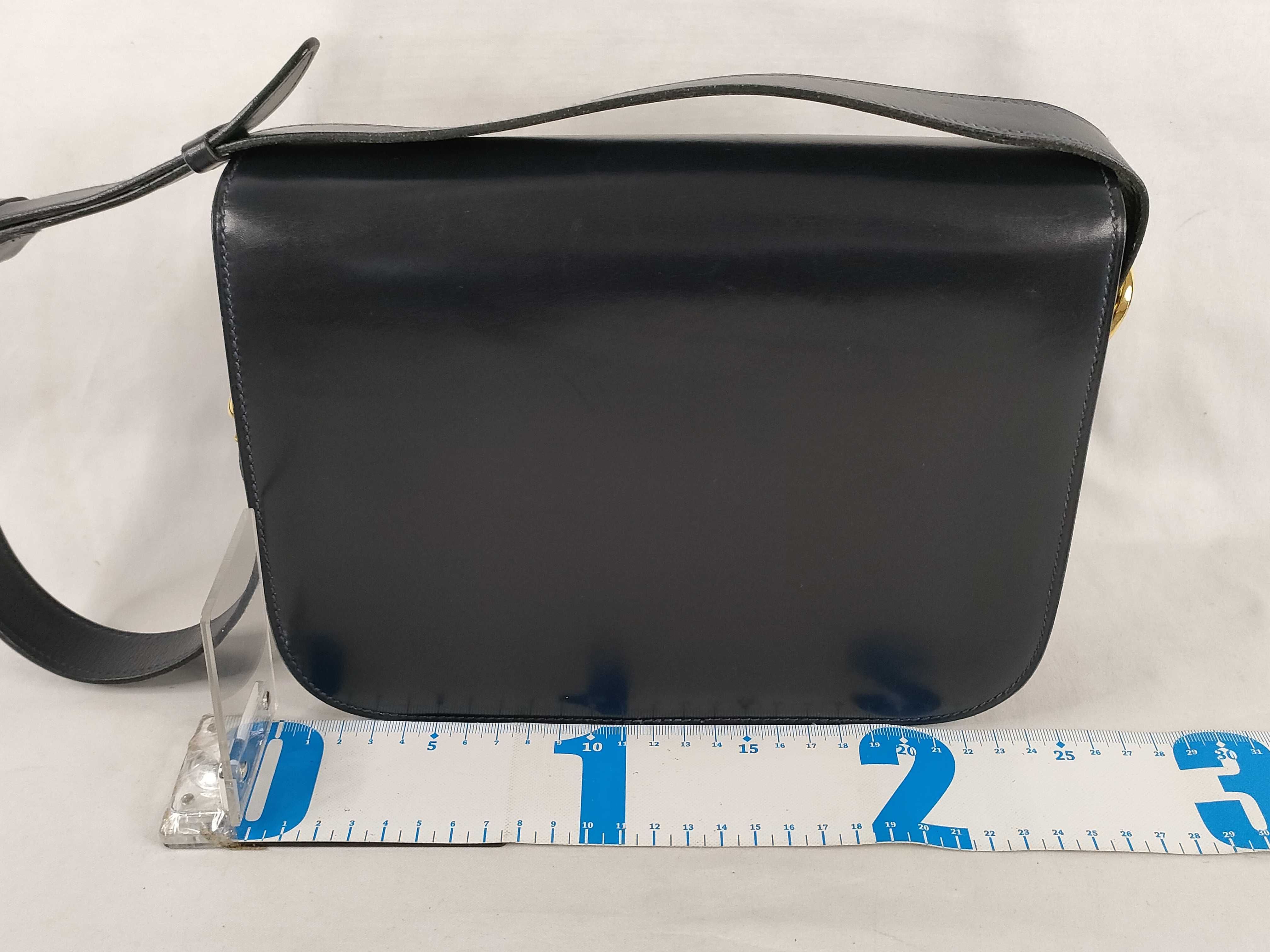 shoulder bag with carriage hardware — view 2