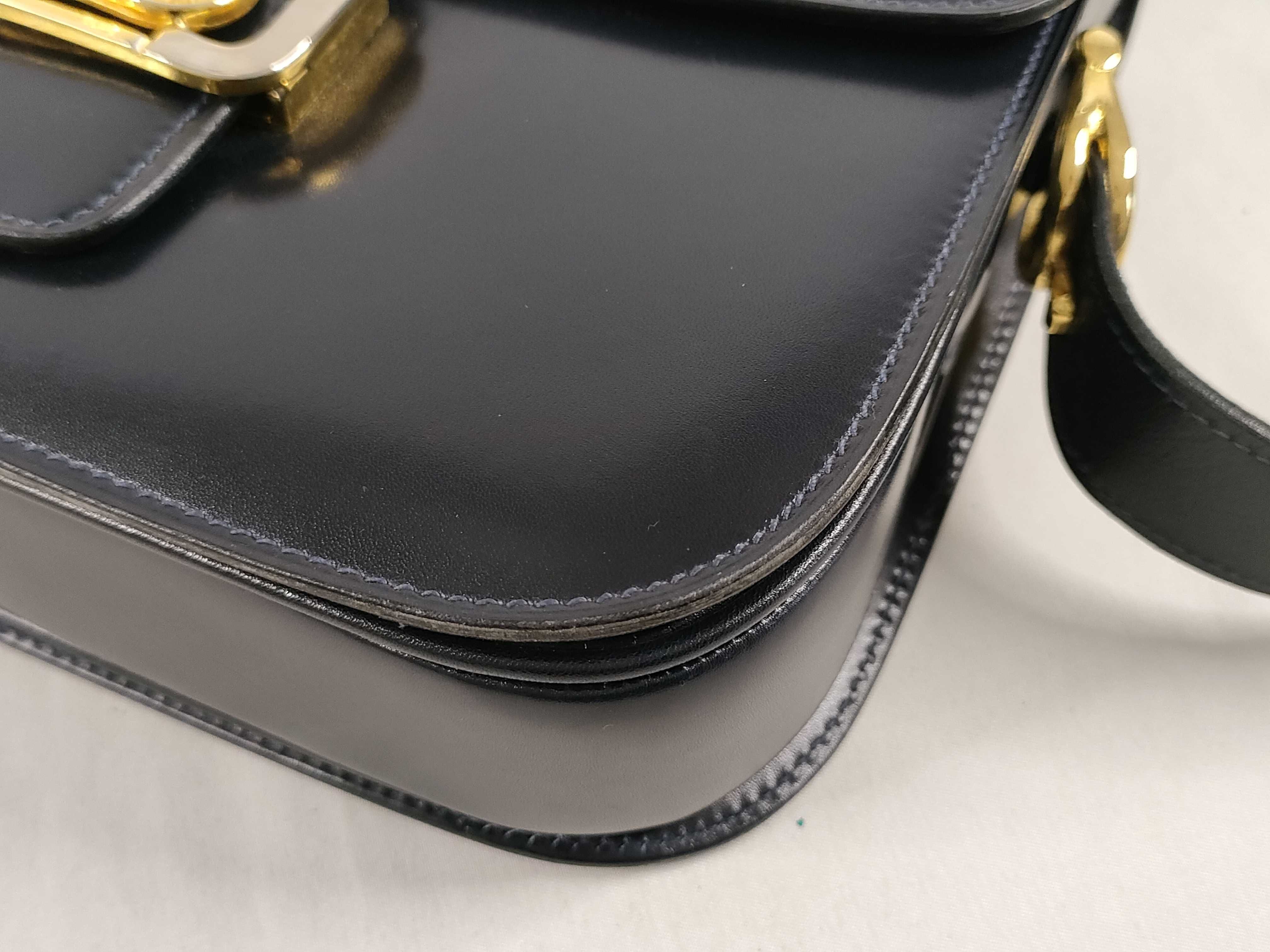 shoulder bag with carriage hardware — view 6