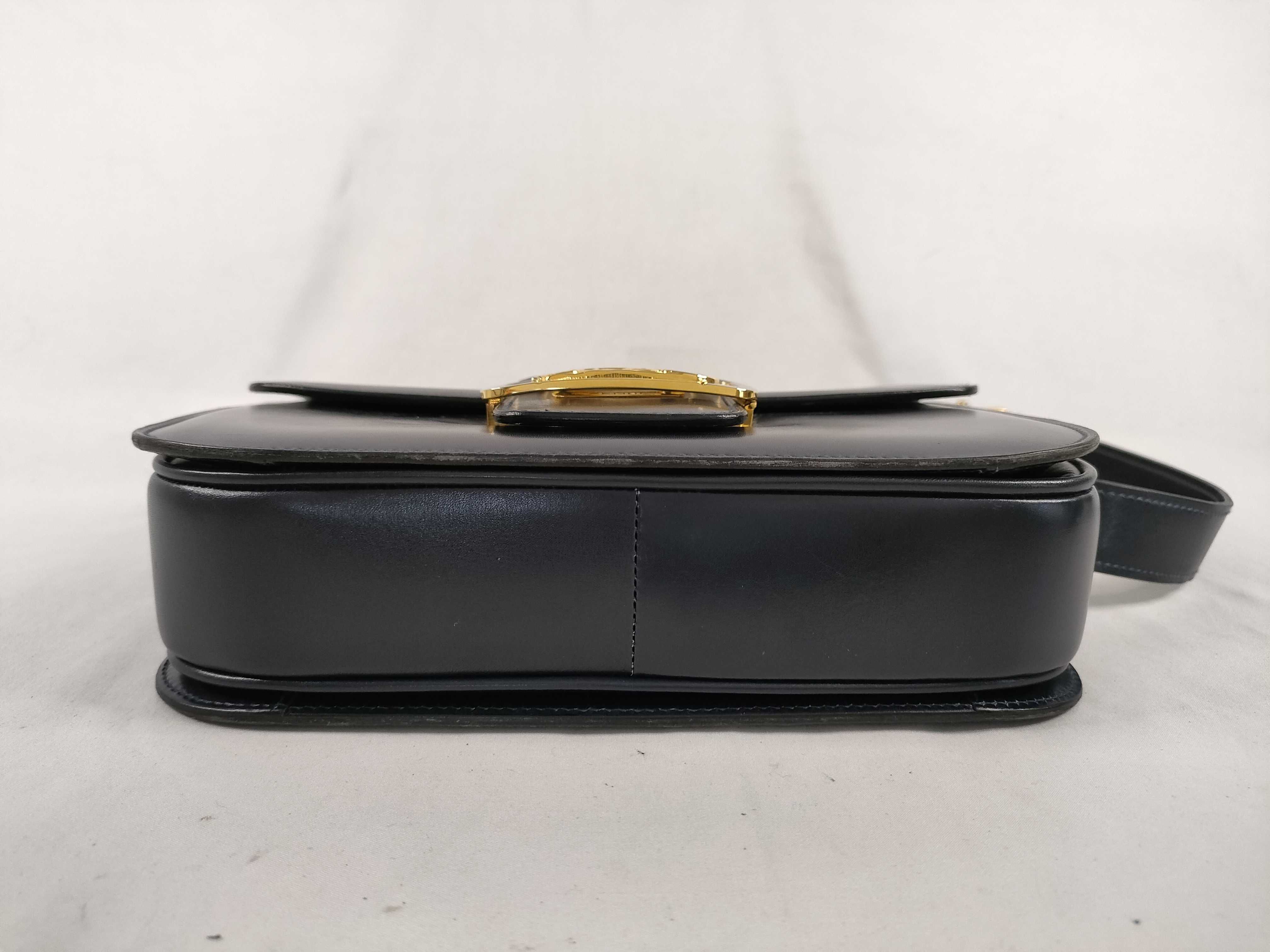 shoulder bag with carriage hardware — view 7