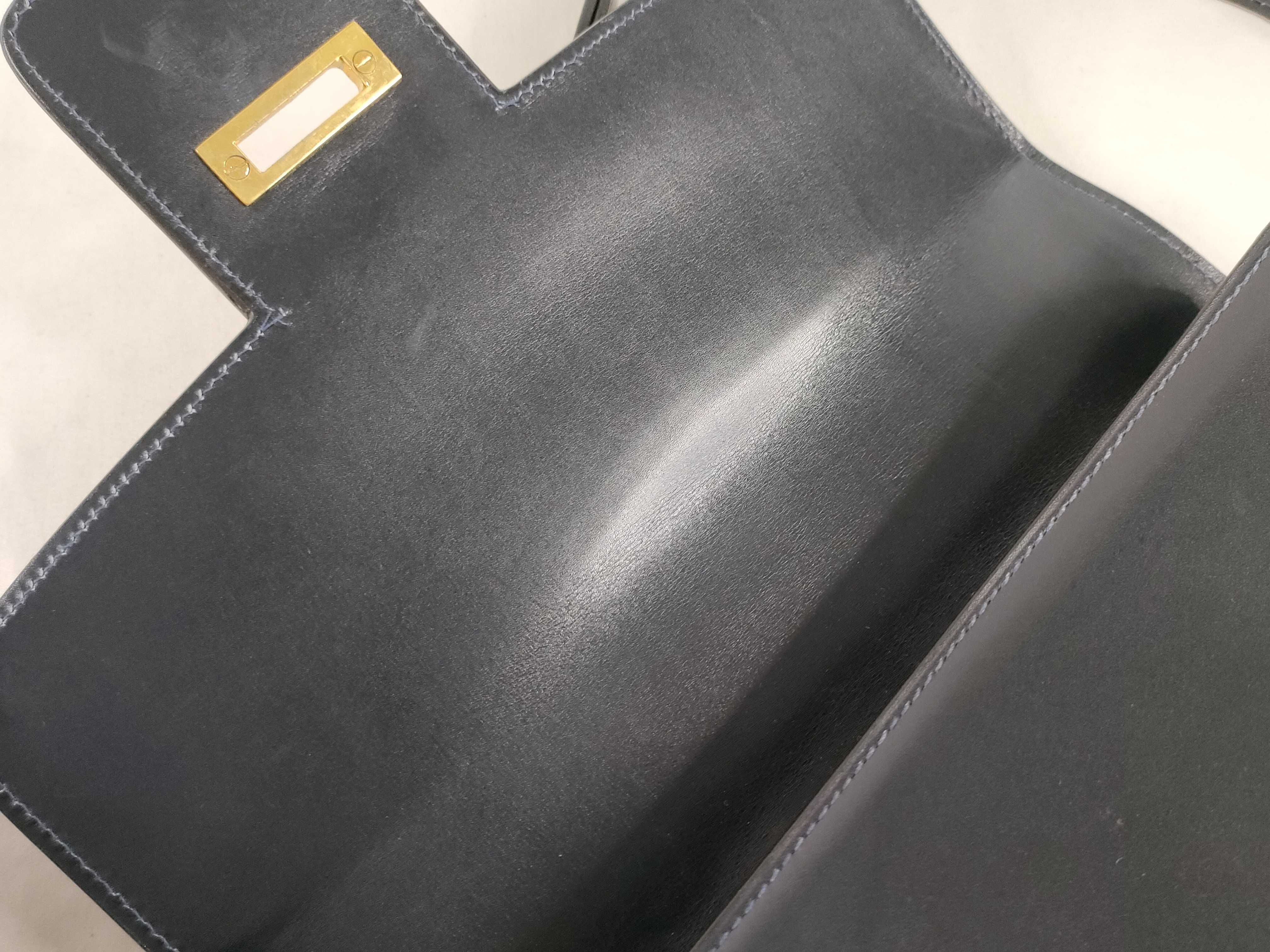 shoulder bag with carriage hardware — view 8