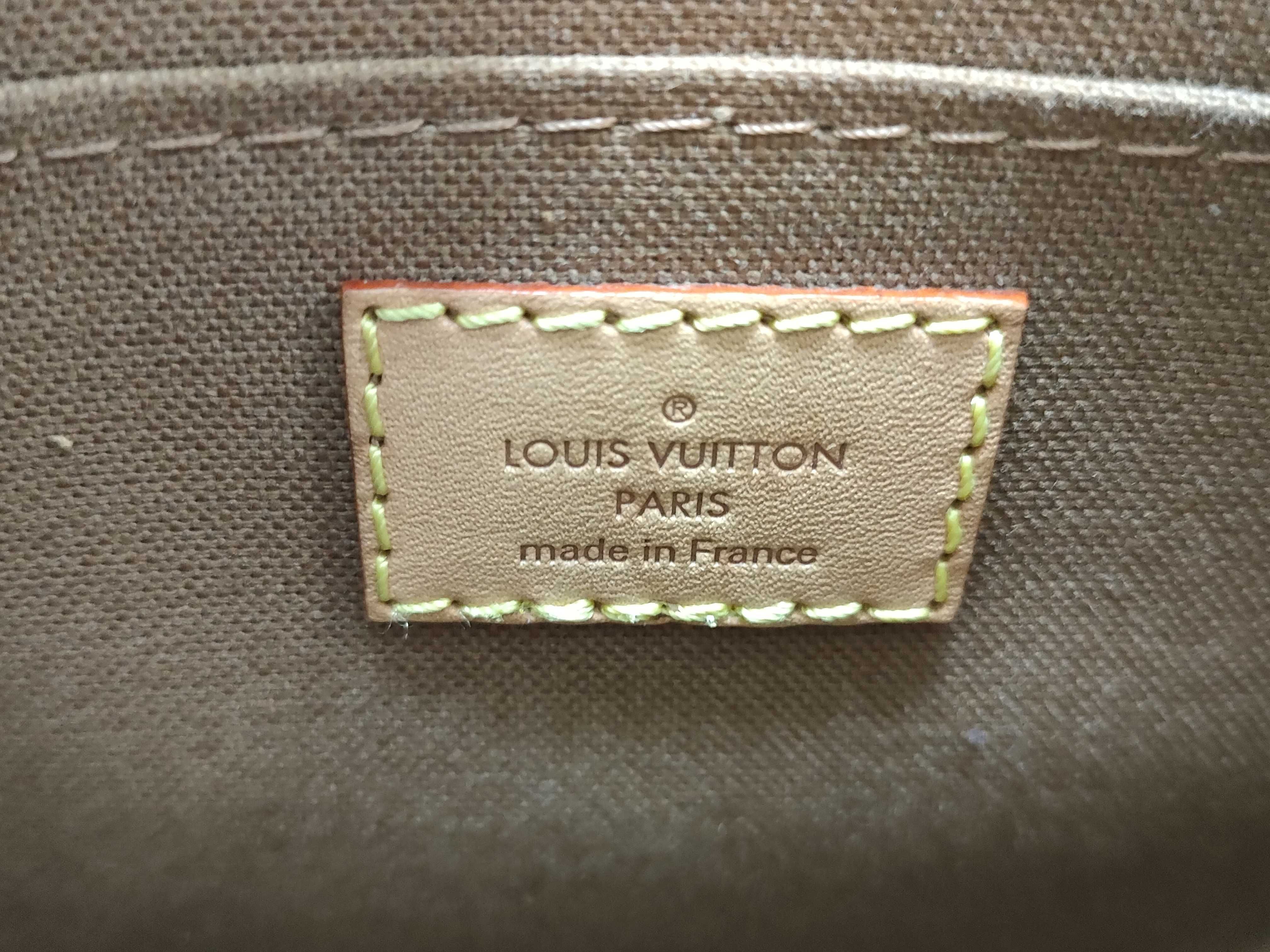 Monogram Louis Vuitton Petit Sac Pla Handbag — view 12