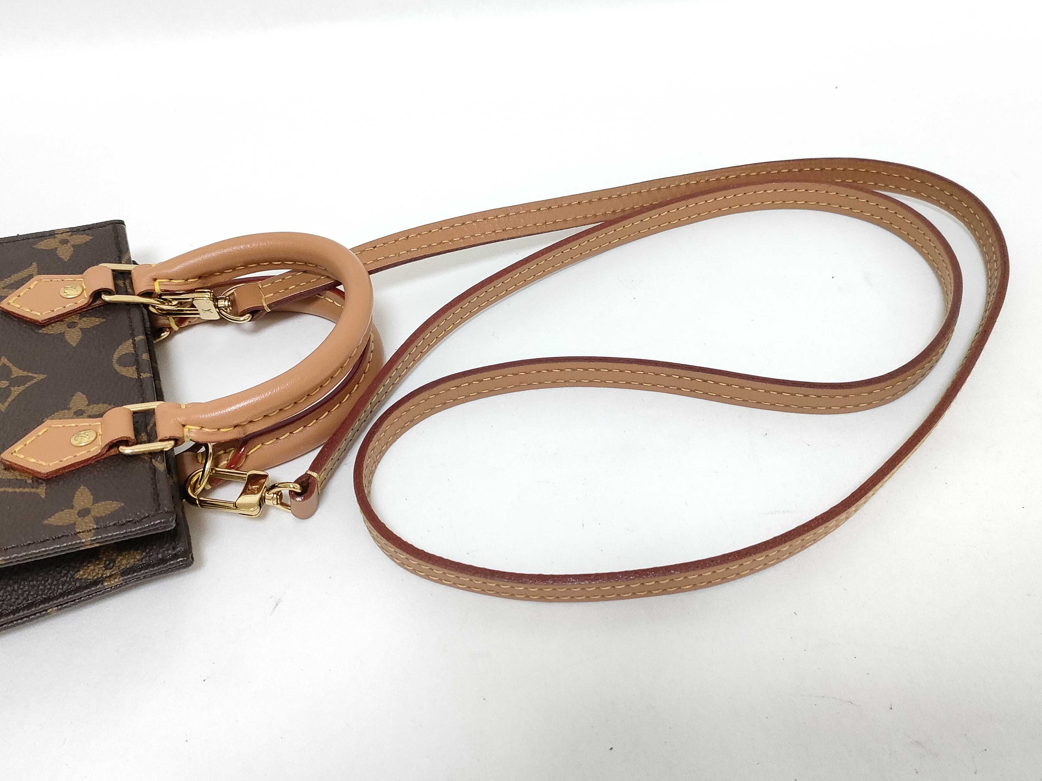 Monogram Louis Vuitton Petit Sac Pla Handbag — view 3