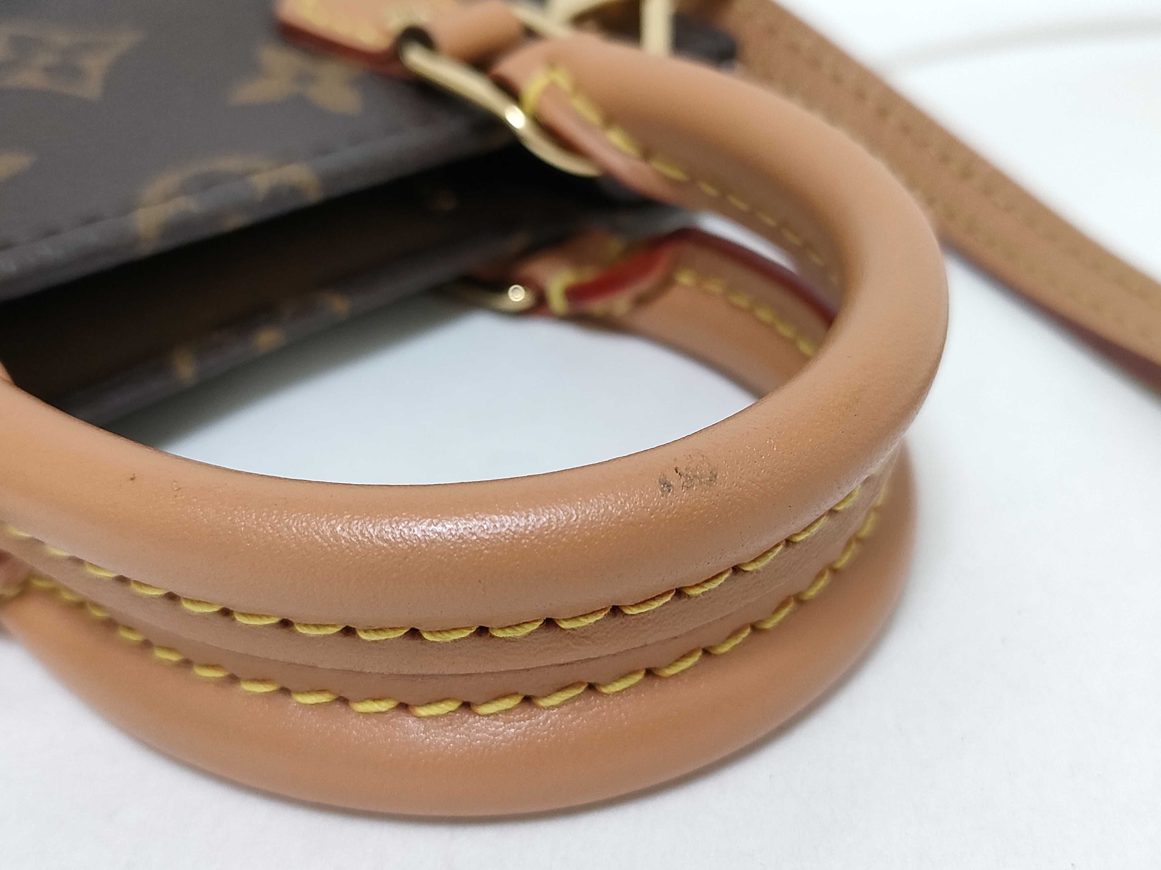 Monogram Louis Vuitton Petit Sac Pla Handbag — view 4