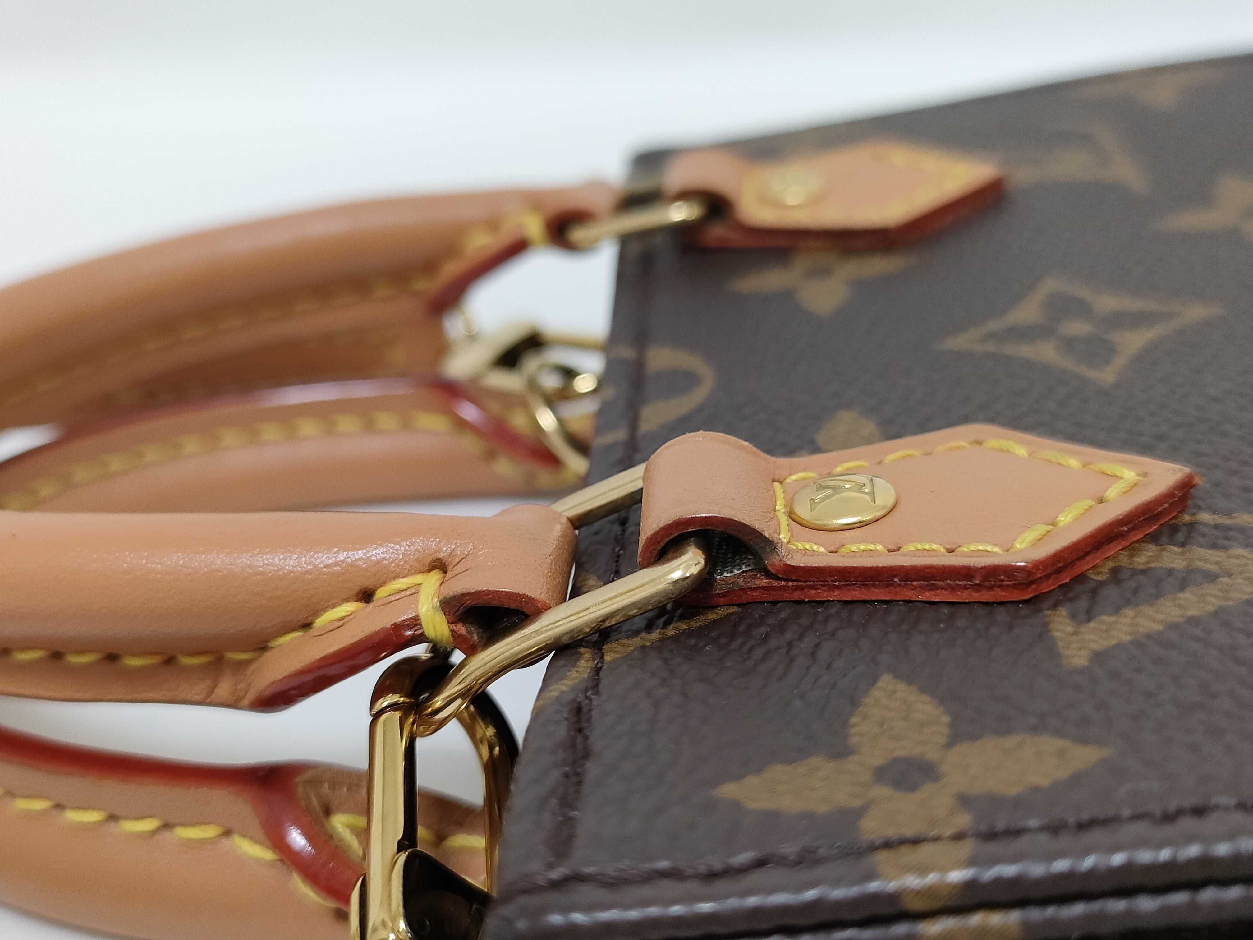 Monogram Louis Vuitton Petit Sac Pla Handbag — view 6
