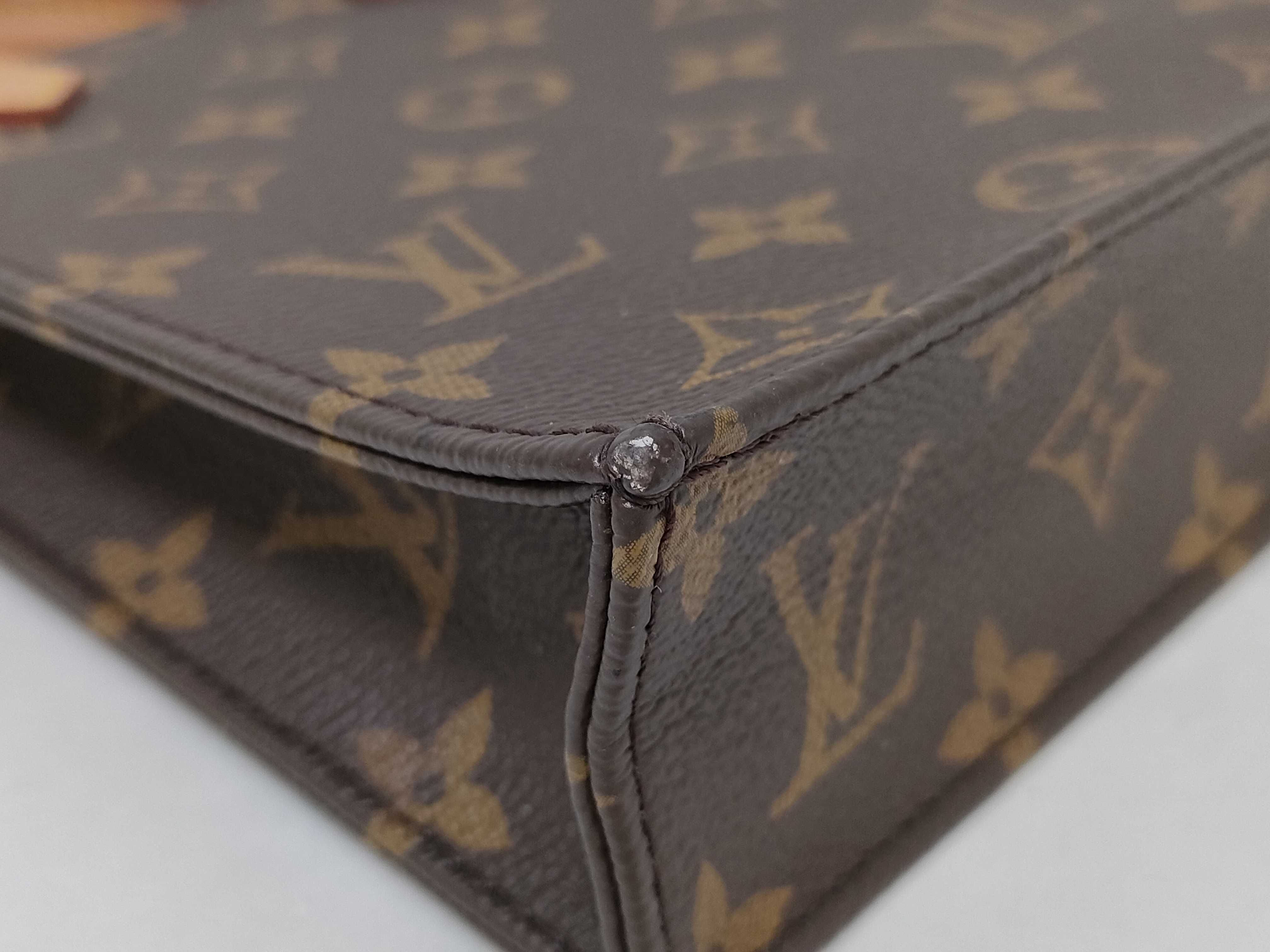 Monogram Louis Vuitton Petit Sac Pla Handbag — view 7