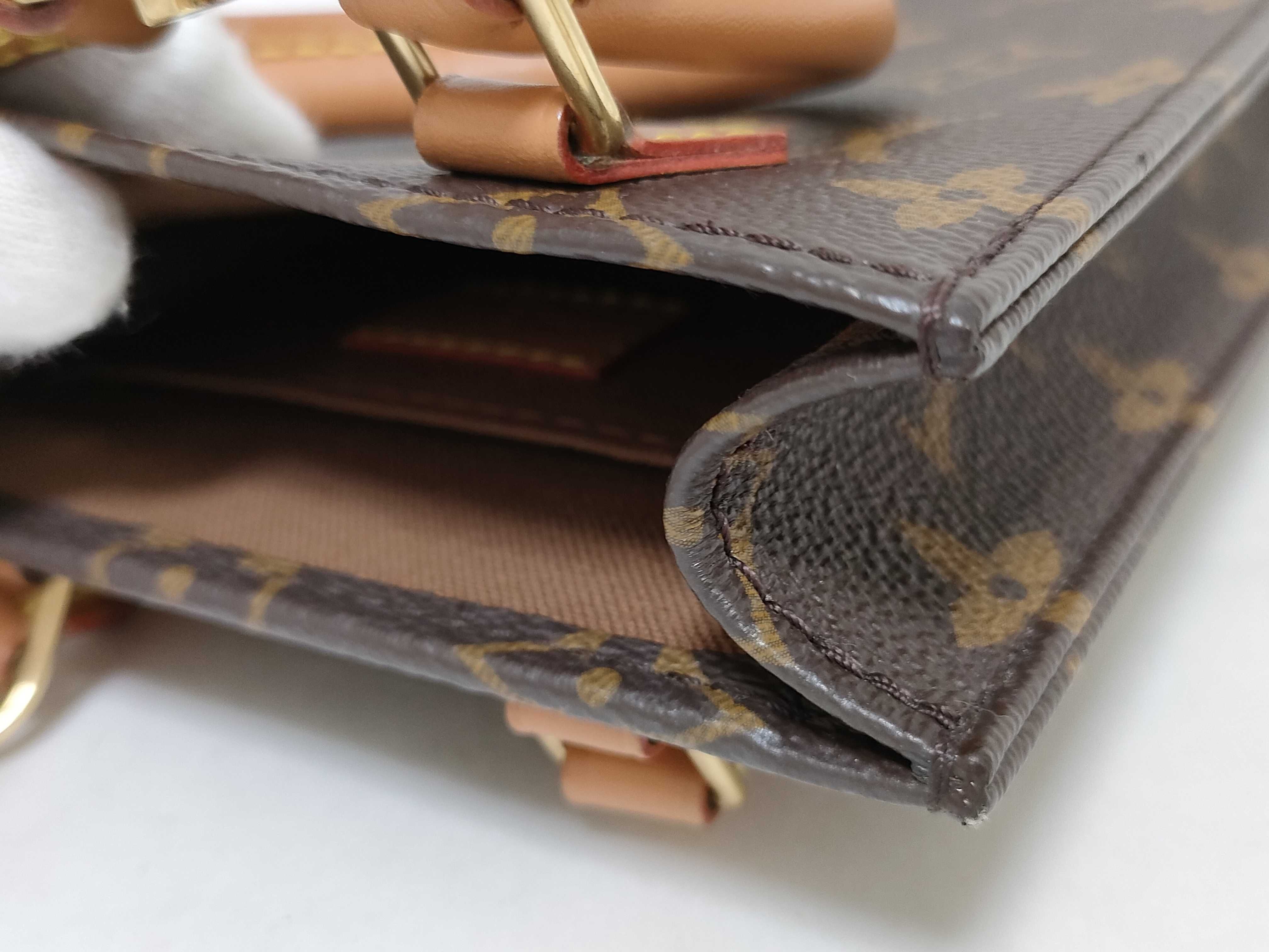 Monogram Louis Vuitton Petit Sac Pla Handbag — view 9