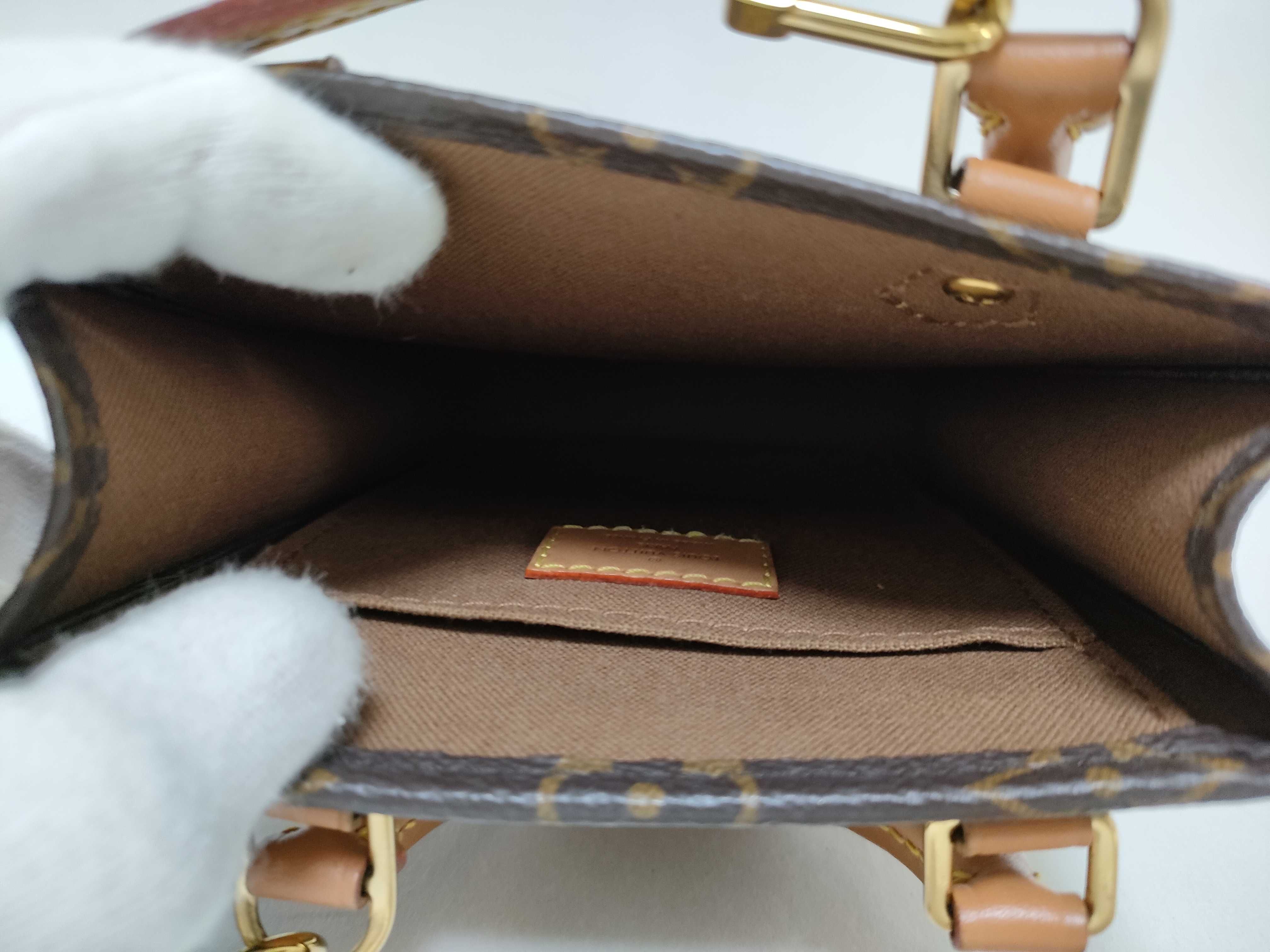 Monogram Louis Vuitton Petit Sac Pla Handbag — view 10