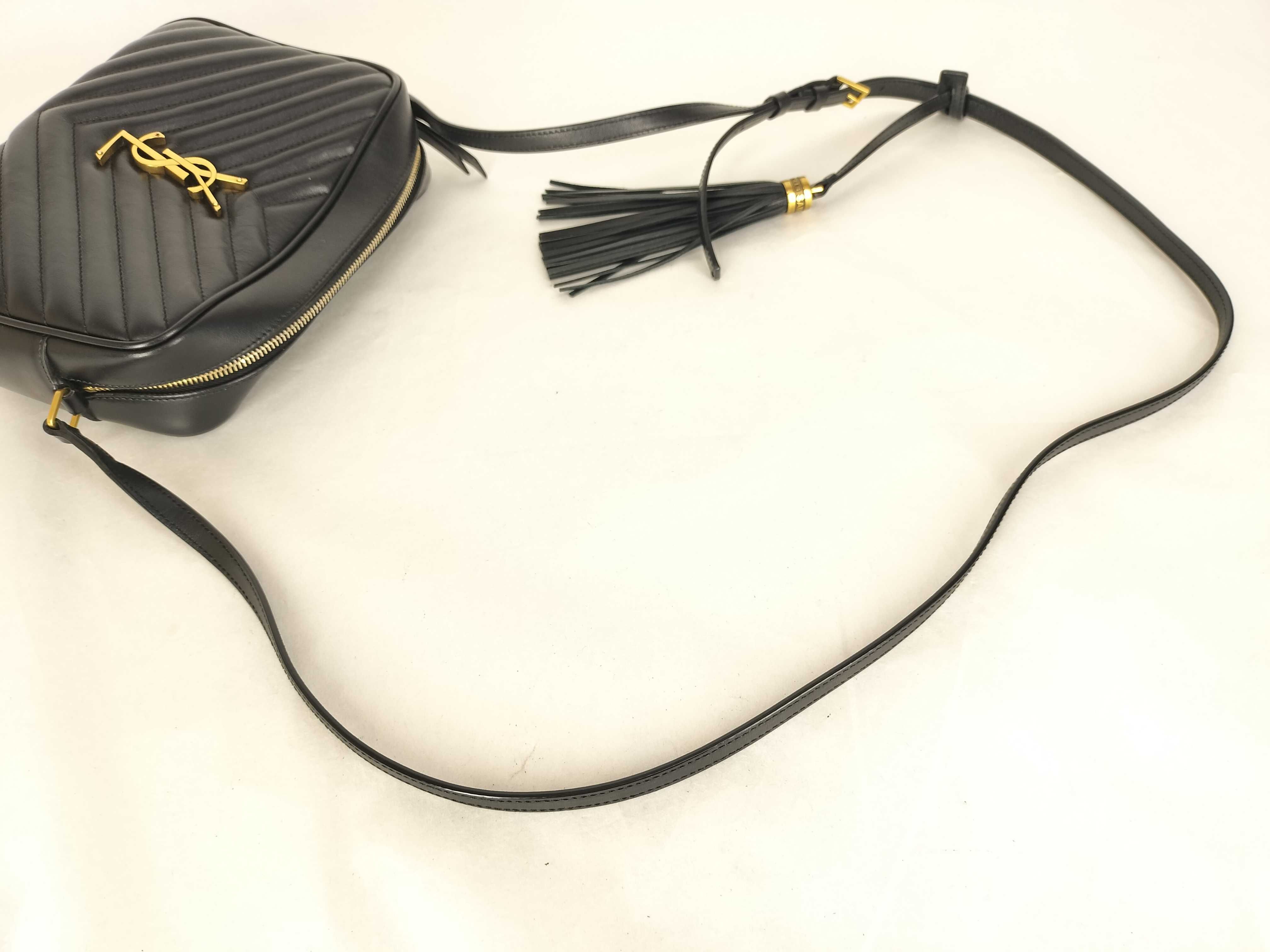 Lou Camera Leather Shoulder Bag, Black, 612544 (Shoulder Bag) — view 3