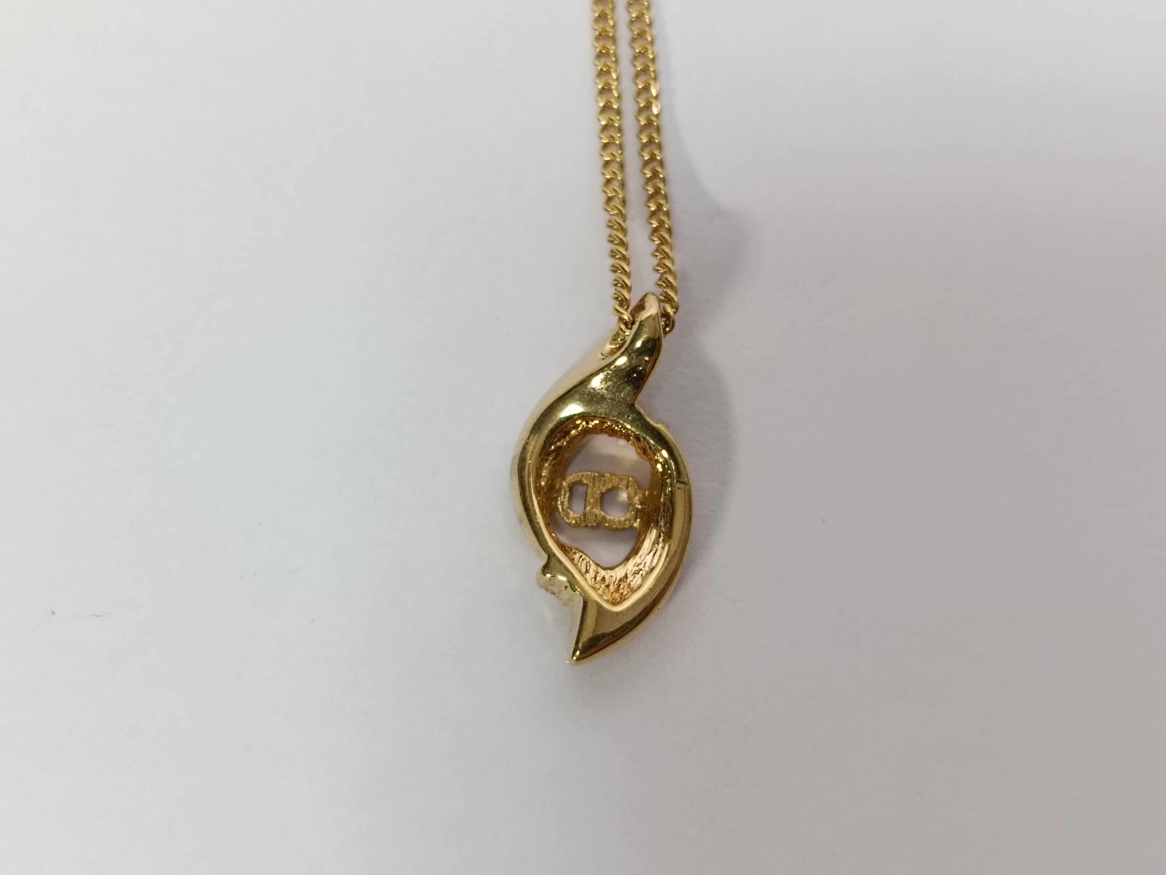 CD rhinestone necklace — view 7