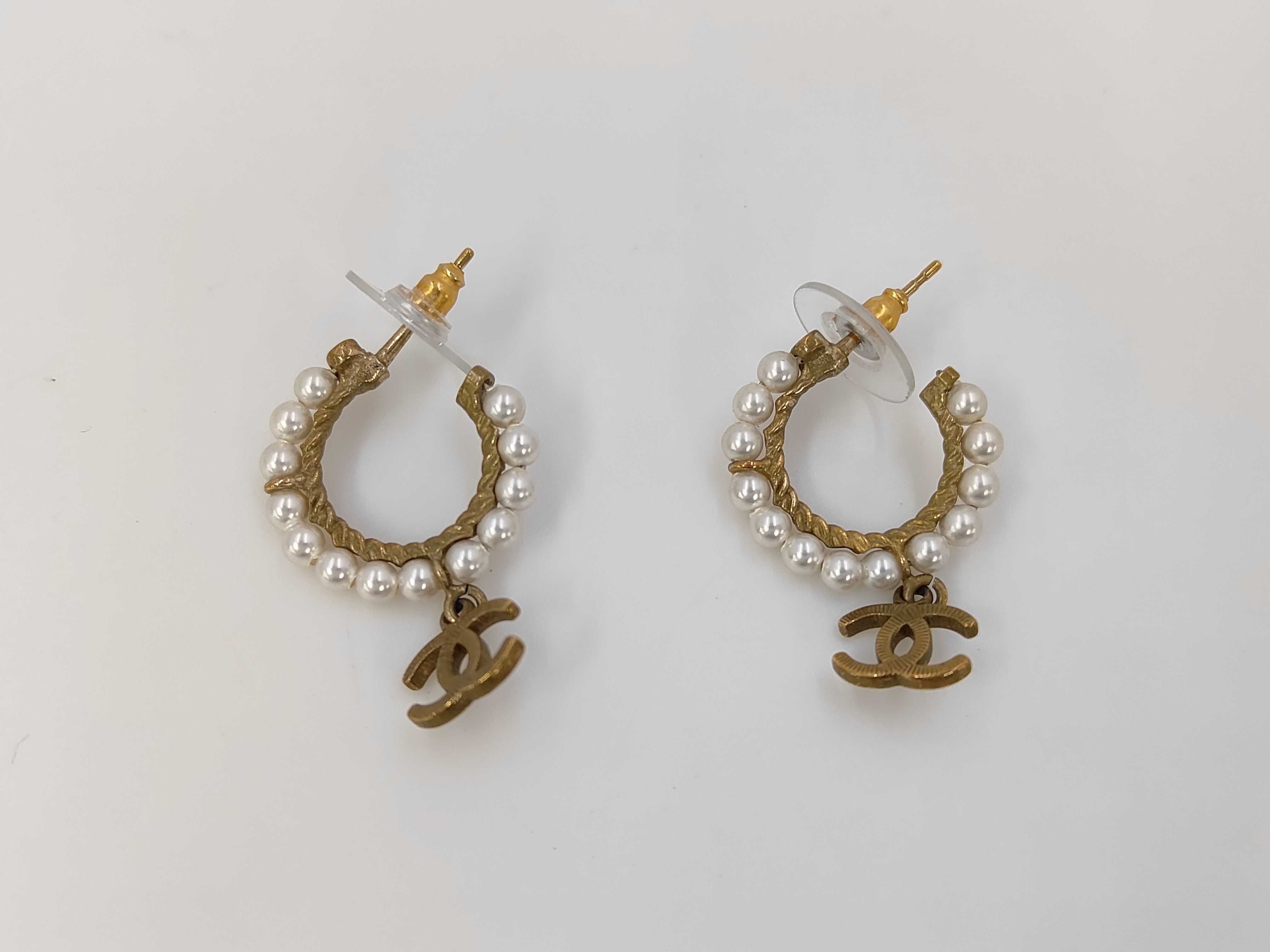 Coco Mark Pearl Earrings A20C