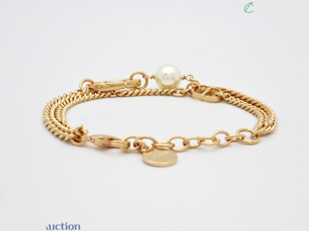 Montaigne Pearl Bracelet, Gold — view 2