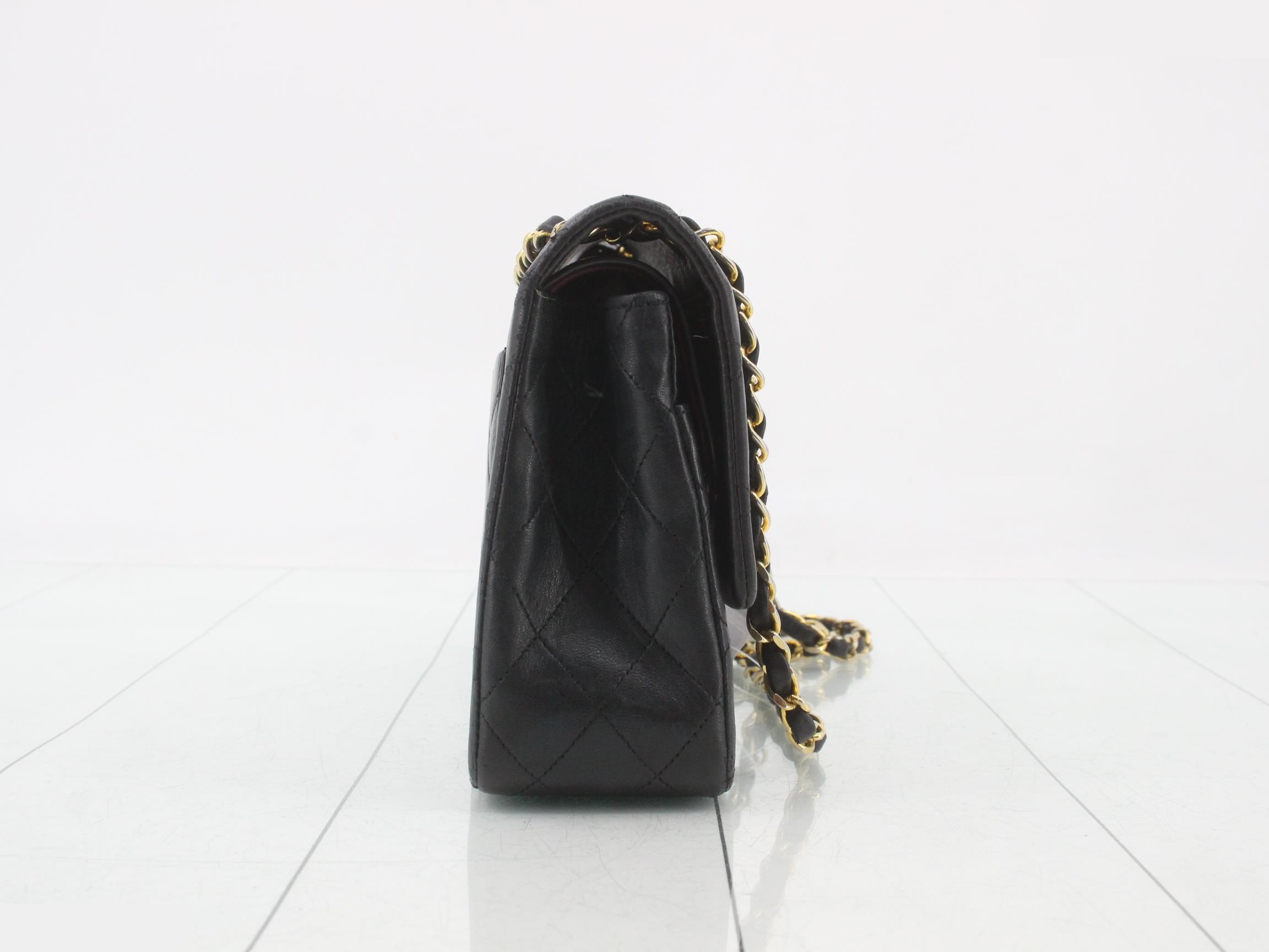 Matelassé Double Flap Chain Shoulder Bag — view 4