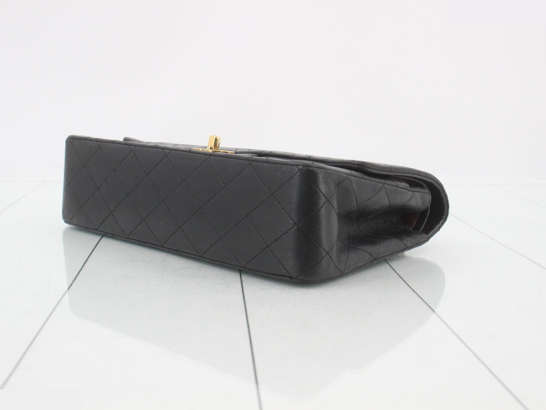 Matelassé Double Flap Chain Shoulder Bag — view 6