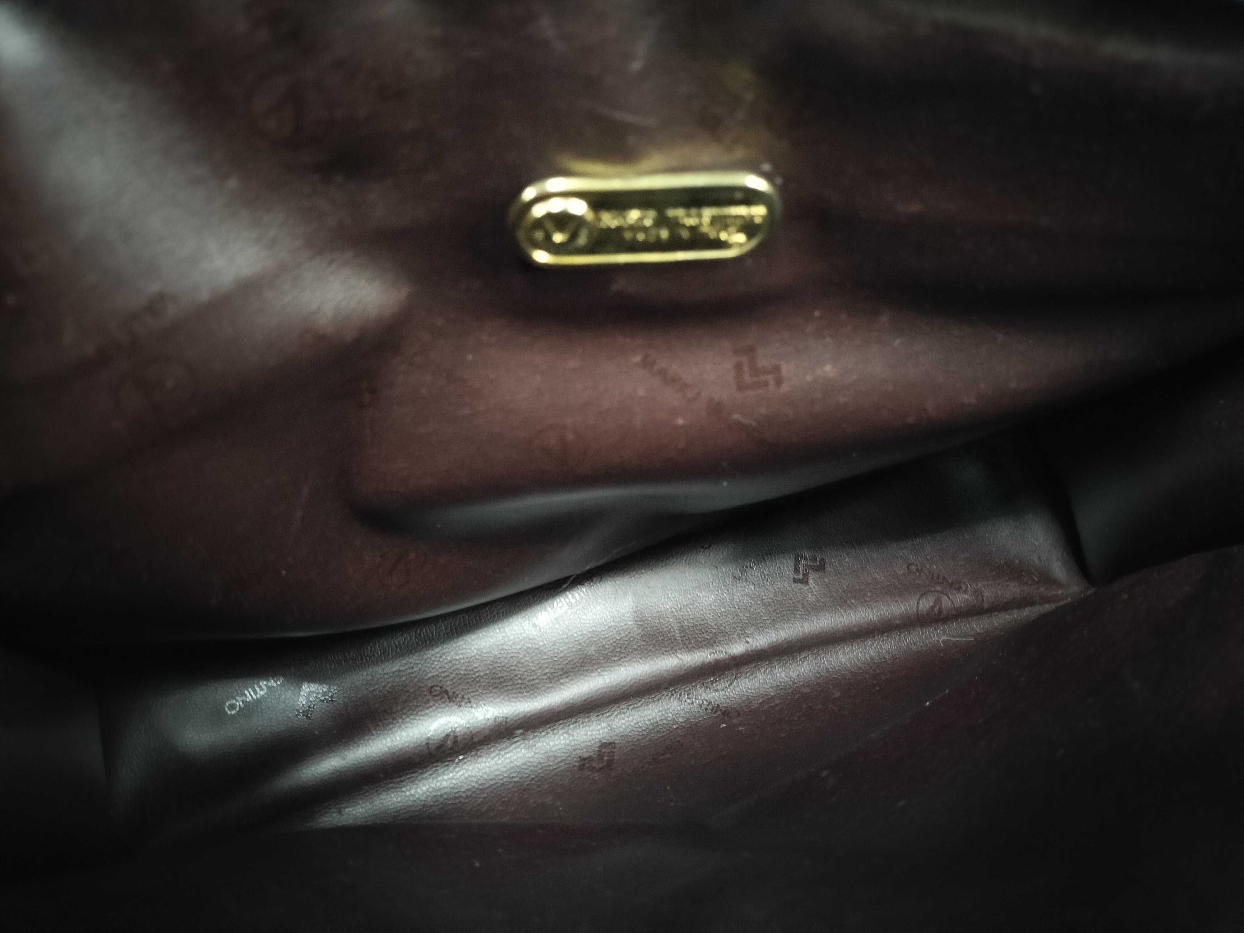 MARIO Valentino V-logo brown clutch bag, second bag — view 7