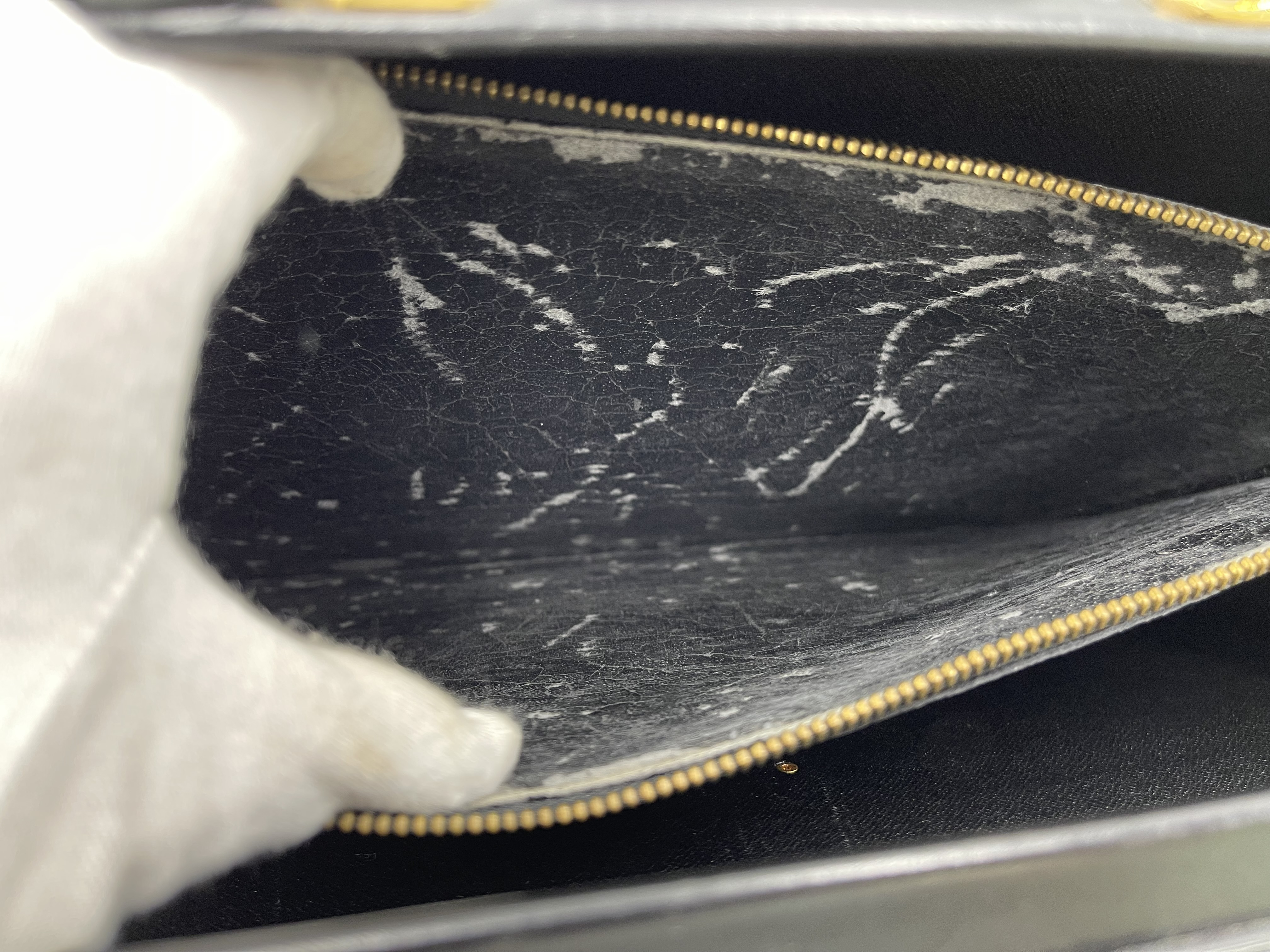 Epi Serviette Fermoir M54352 Business Bag — view 11