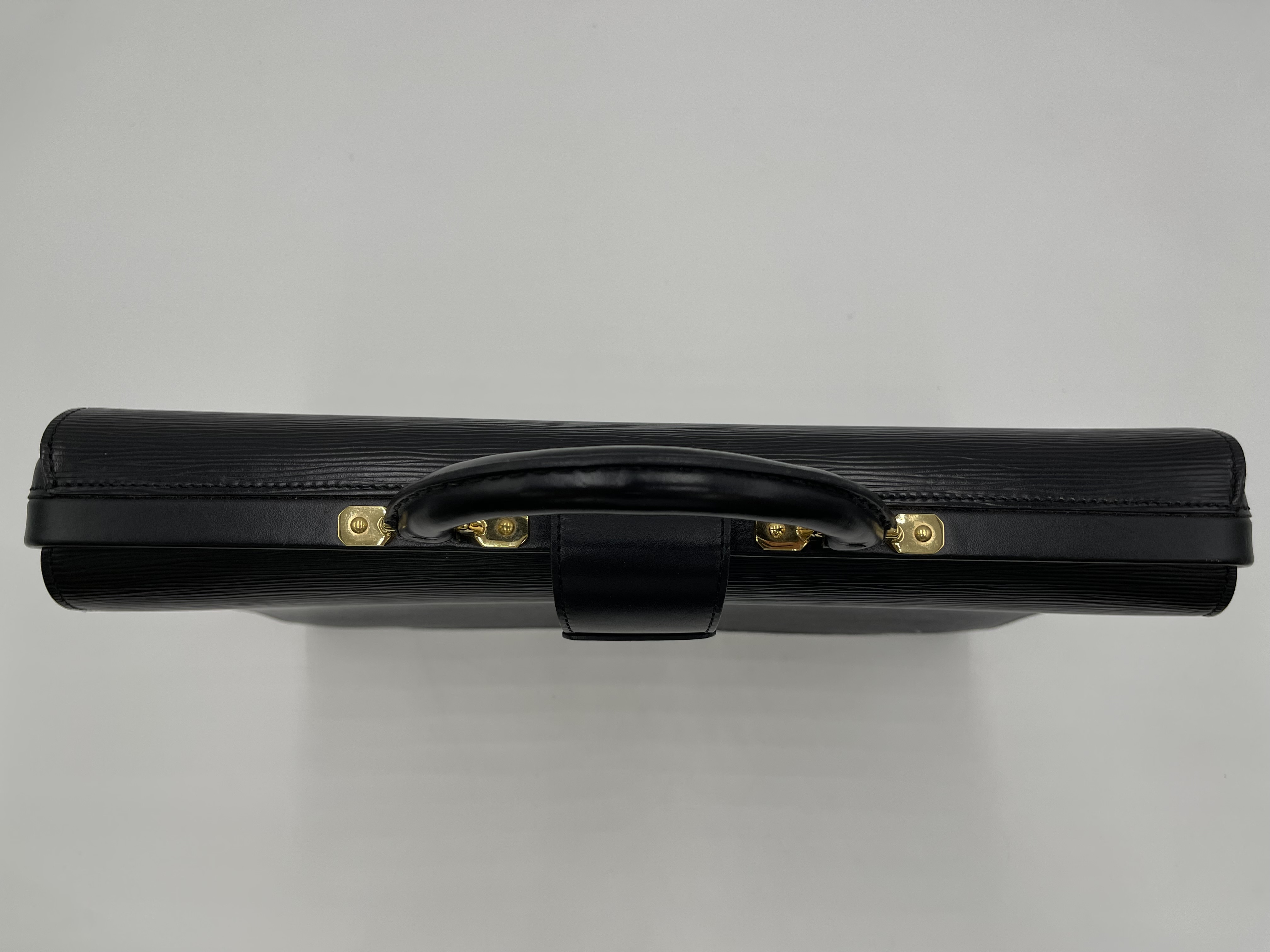 Epi Serviette Fermoir M54352 Business Bag — view 5